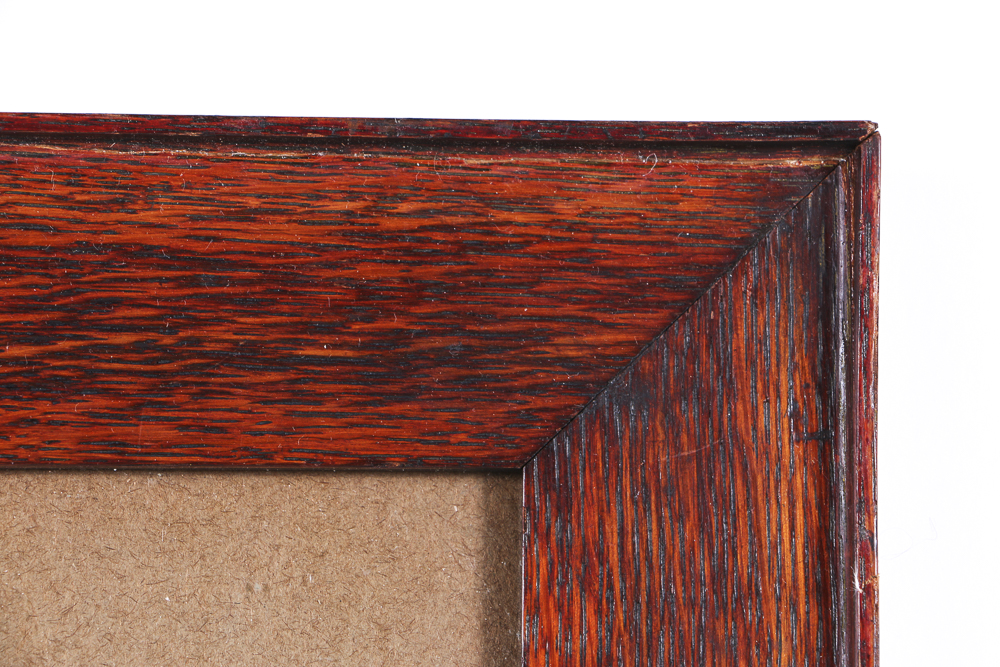 Painting on Bark by Cincinnati Artist Lee F Randolph (b. 1880)