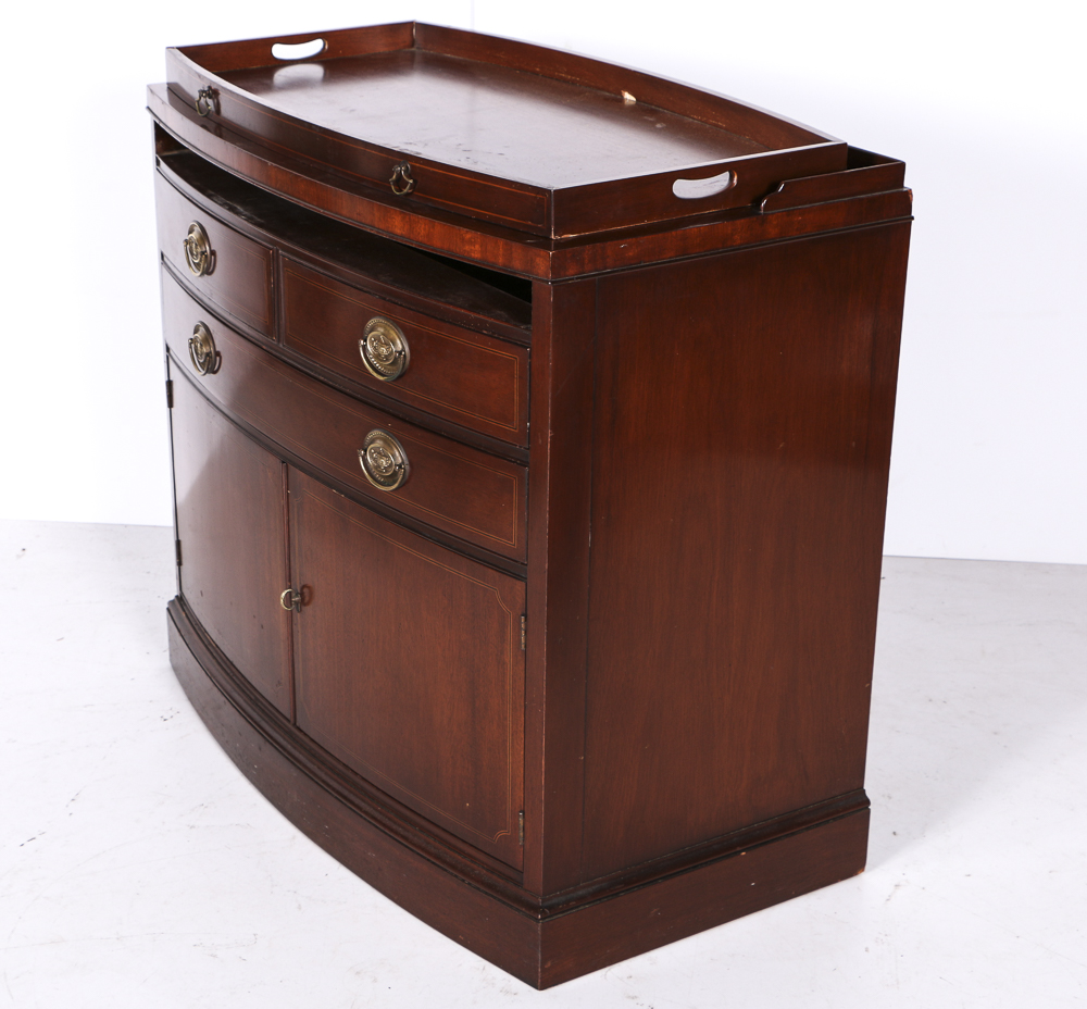 Vintage Federal Style Mahogany Server by Drexel