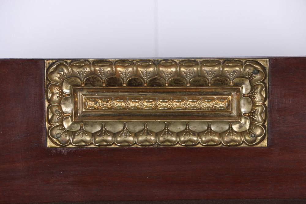 Antique Empire Mahogany Chest With Seven Drawers