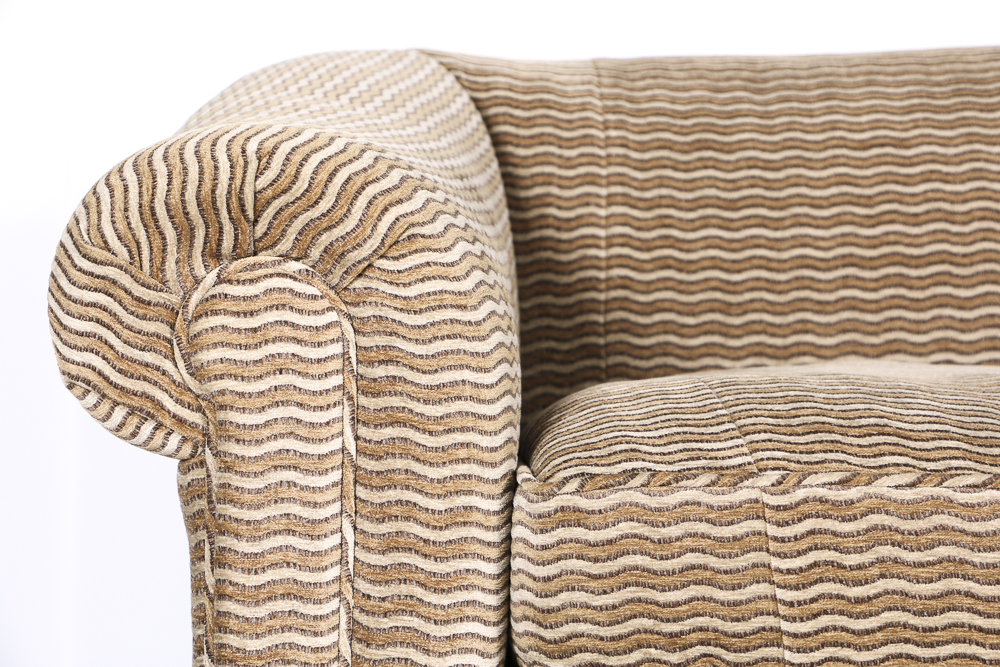 Antique Chesterfield Sofa in Later Upholstery