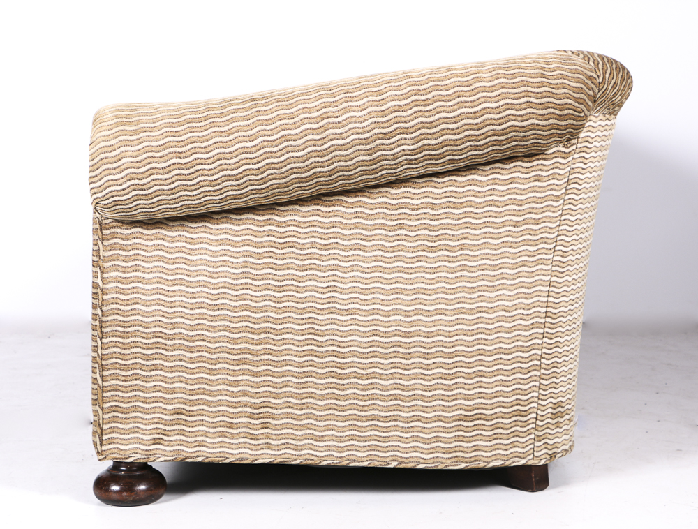 Antique Chesterfield Sofa in Later Upholstery