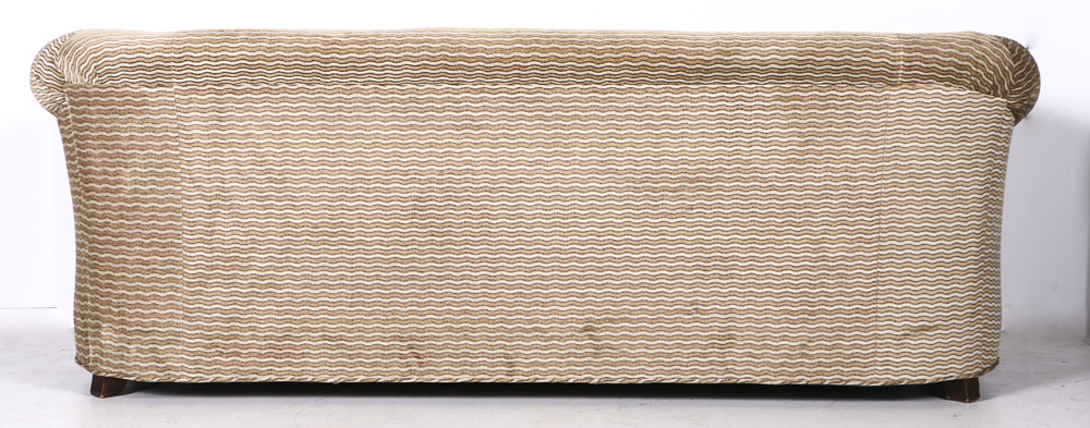 Antique Chesterfield Sofa in Later Upholstery