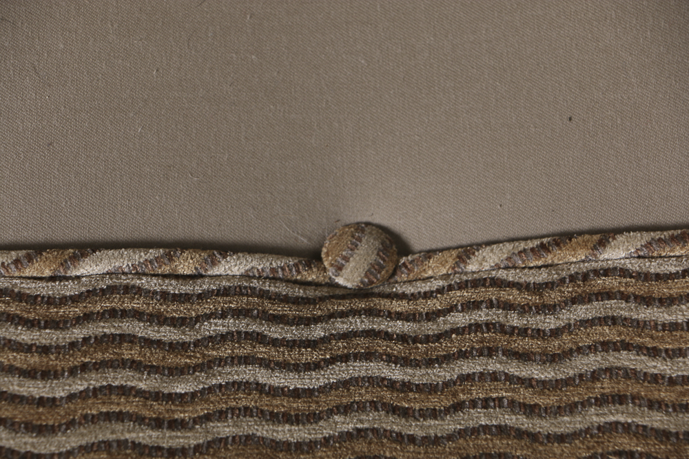 Antique Chesterfield Sofa in Later Upholstery