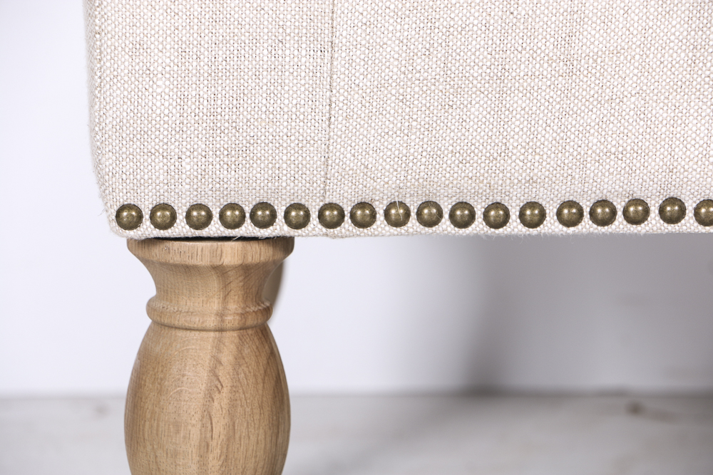 "Tufted Bench" by Restoration Hardware