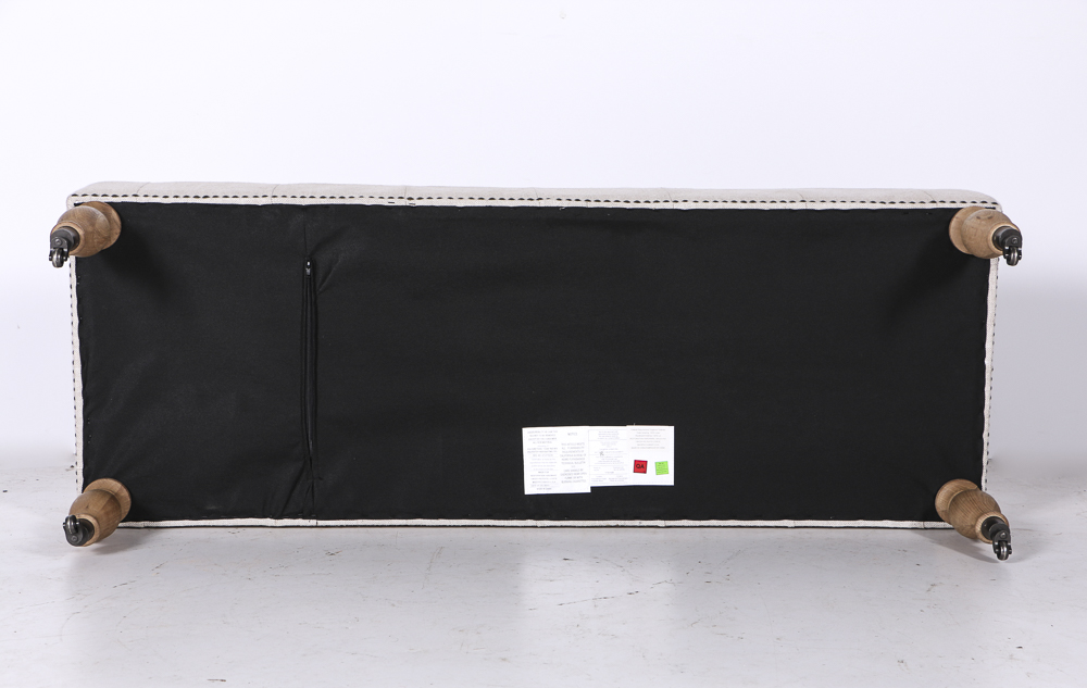 "Tufted Bench" by Restoration Hardware