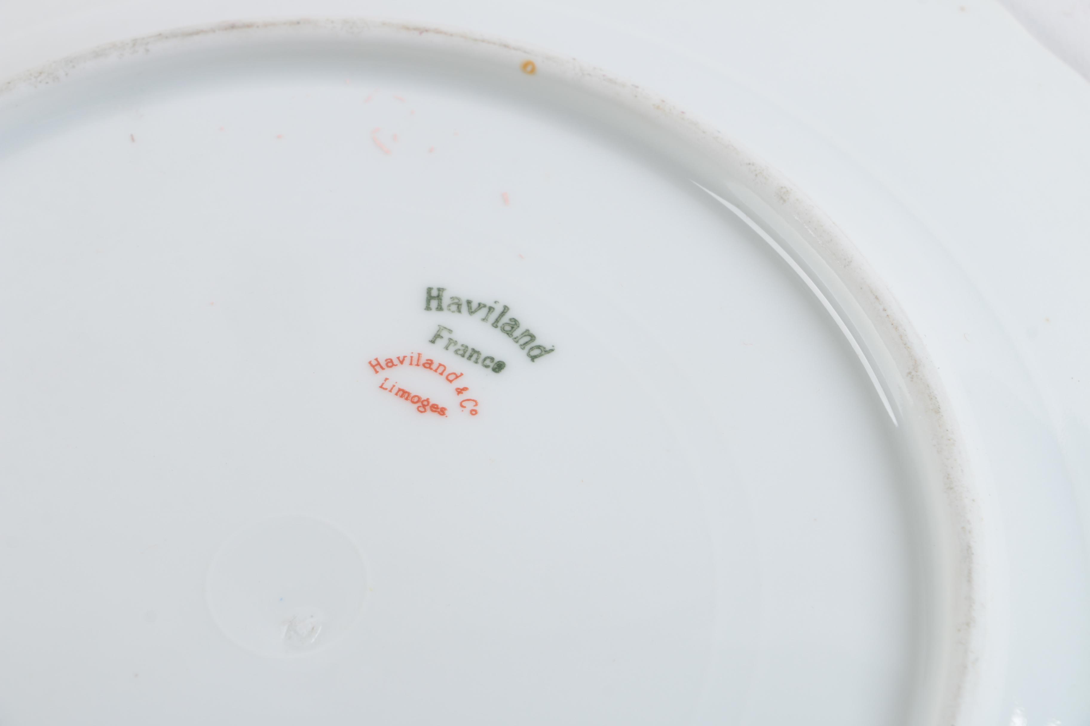 Pink Floral China Collection Featuring Limoges