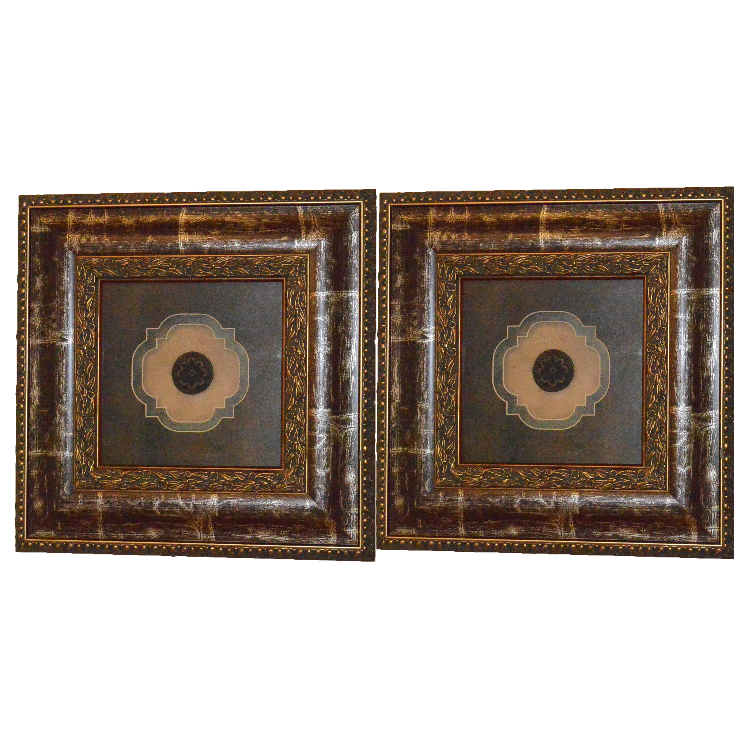 Pair of Framed Wall Decor