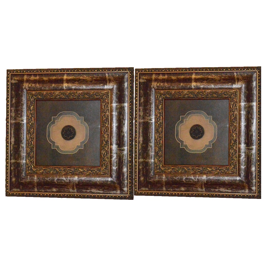 Pair of Framed Wall Decor