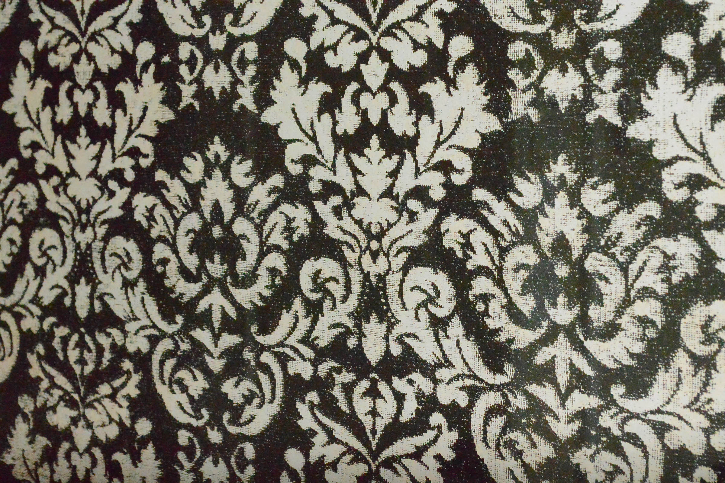 Pair of Framed Prints of Leaves and Floral Motif