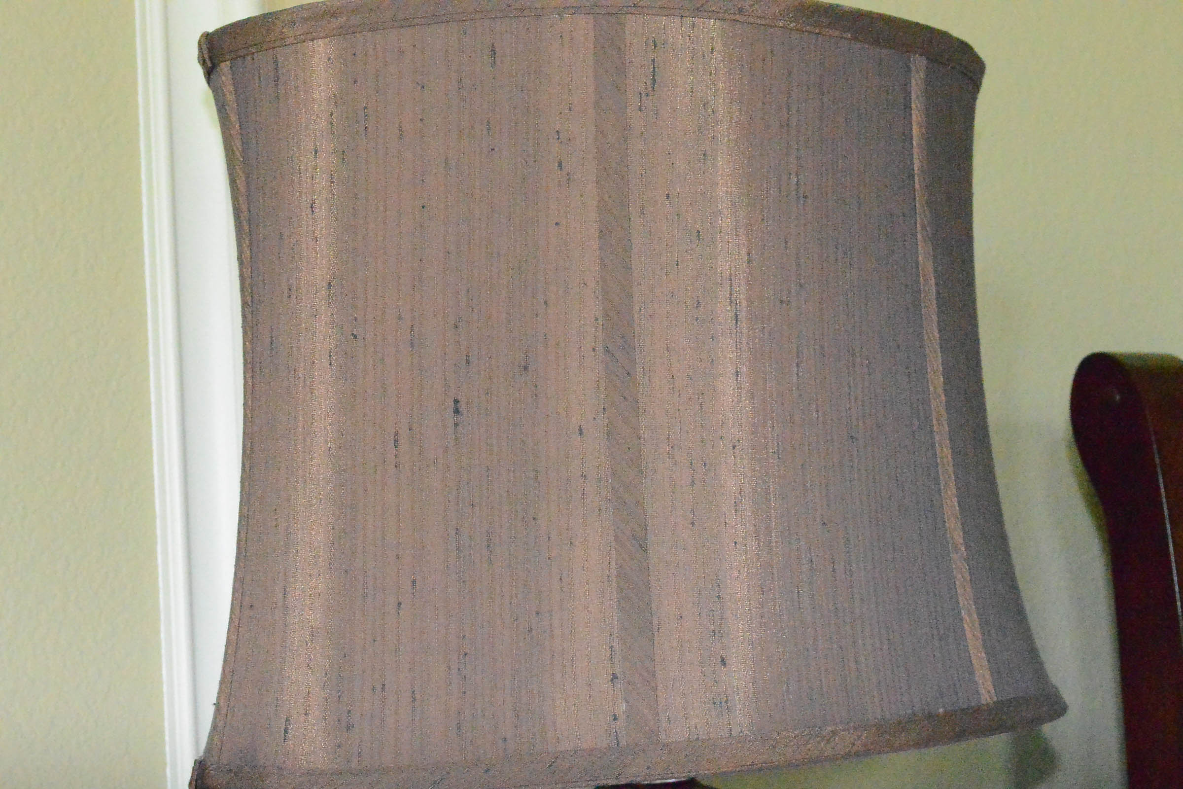 Pair of Matching Lamps with Swirl Designs