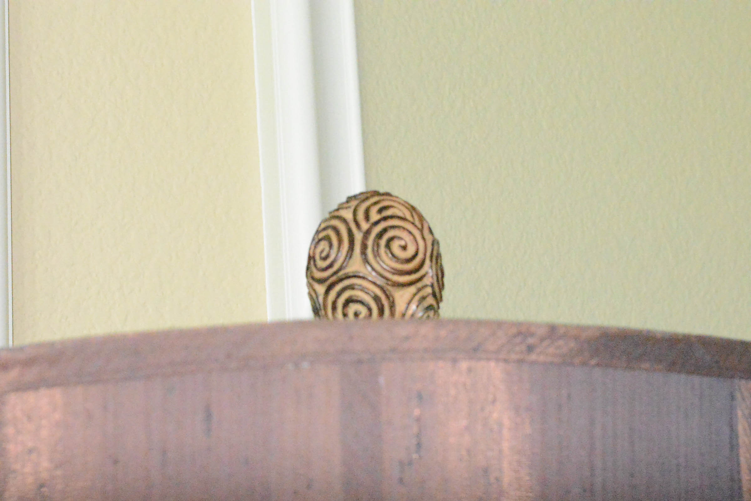 Pair of Matching Lamps with Swirl Designs