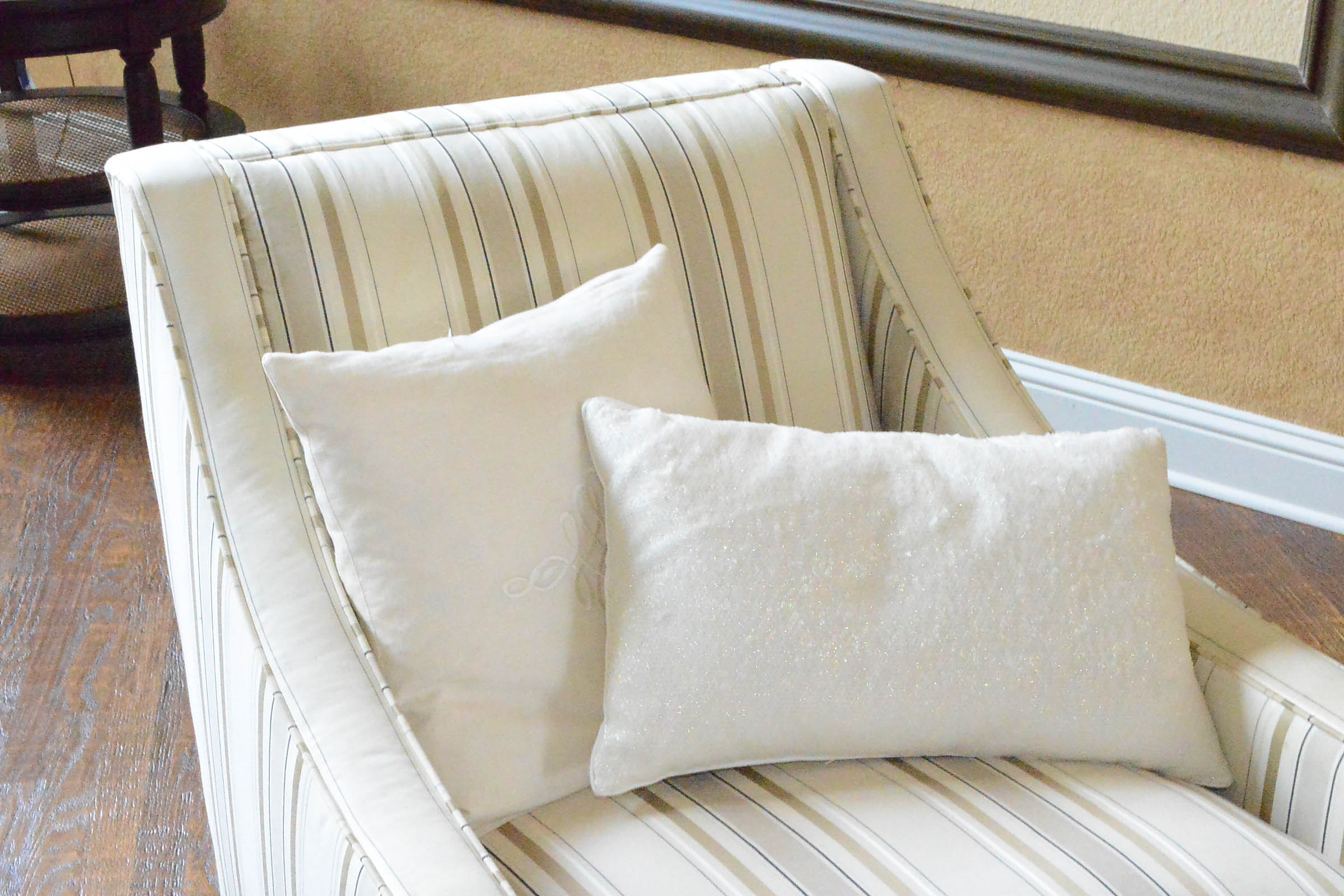 Robin Bruce Striped Upholstered Chair