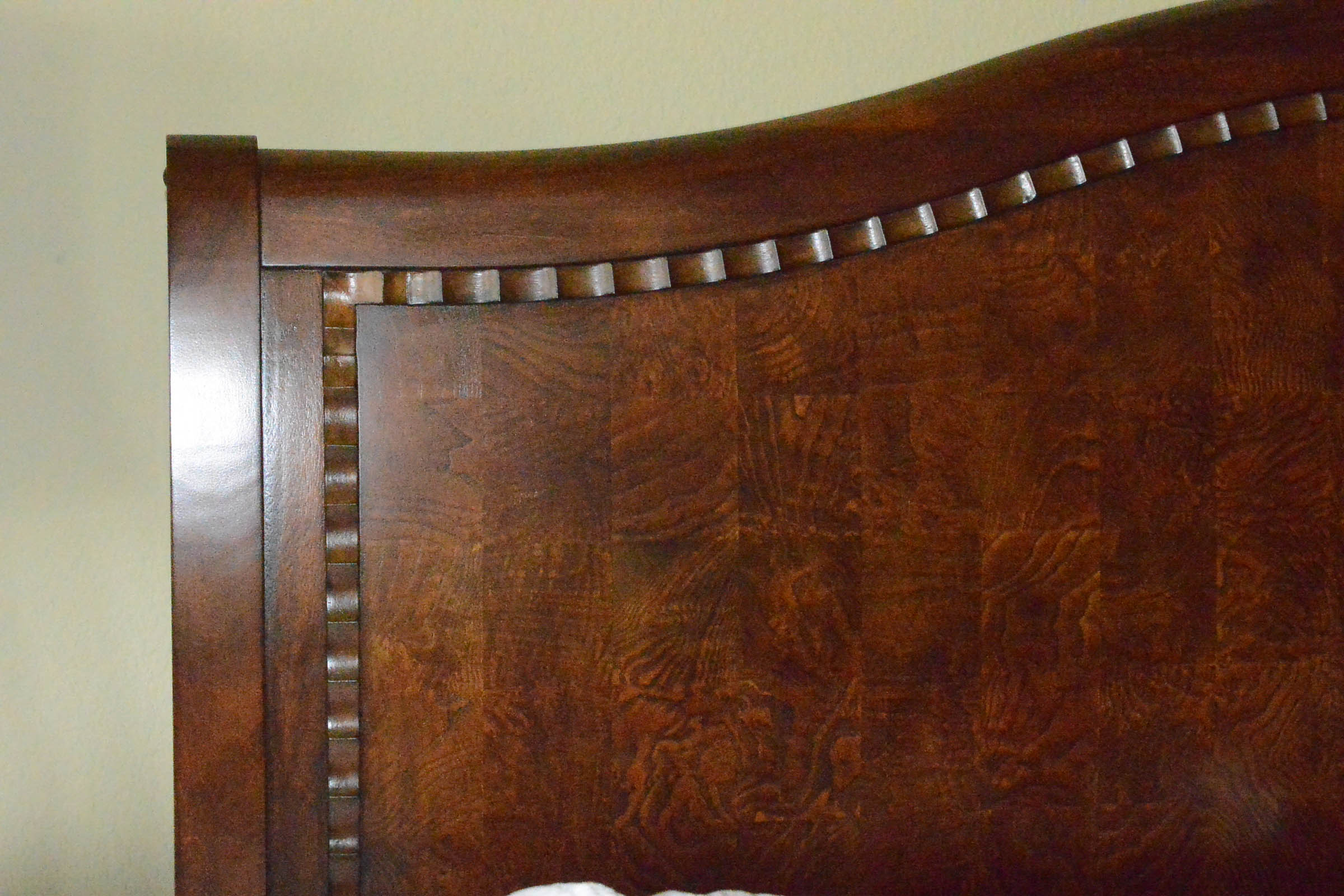 King Size Wooden Headboard