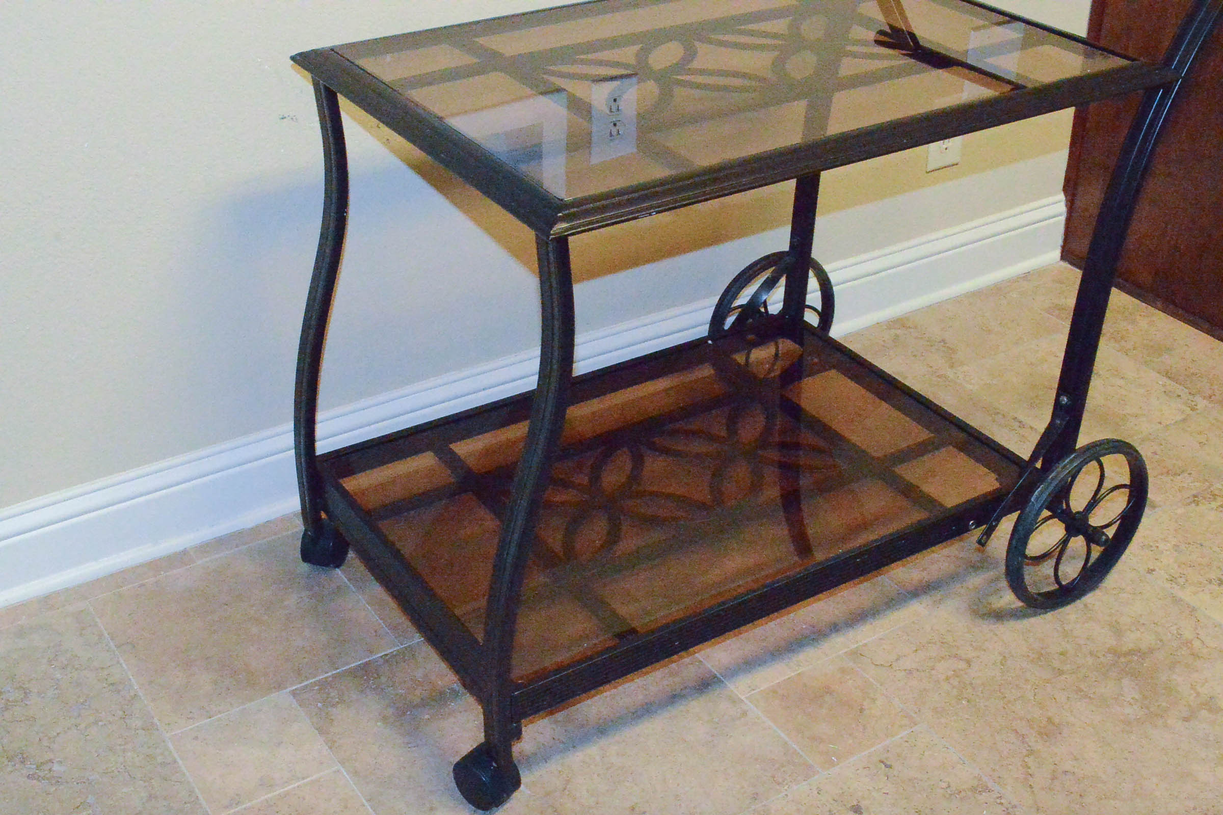 Hampton Bay Patio Bar Cart