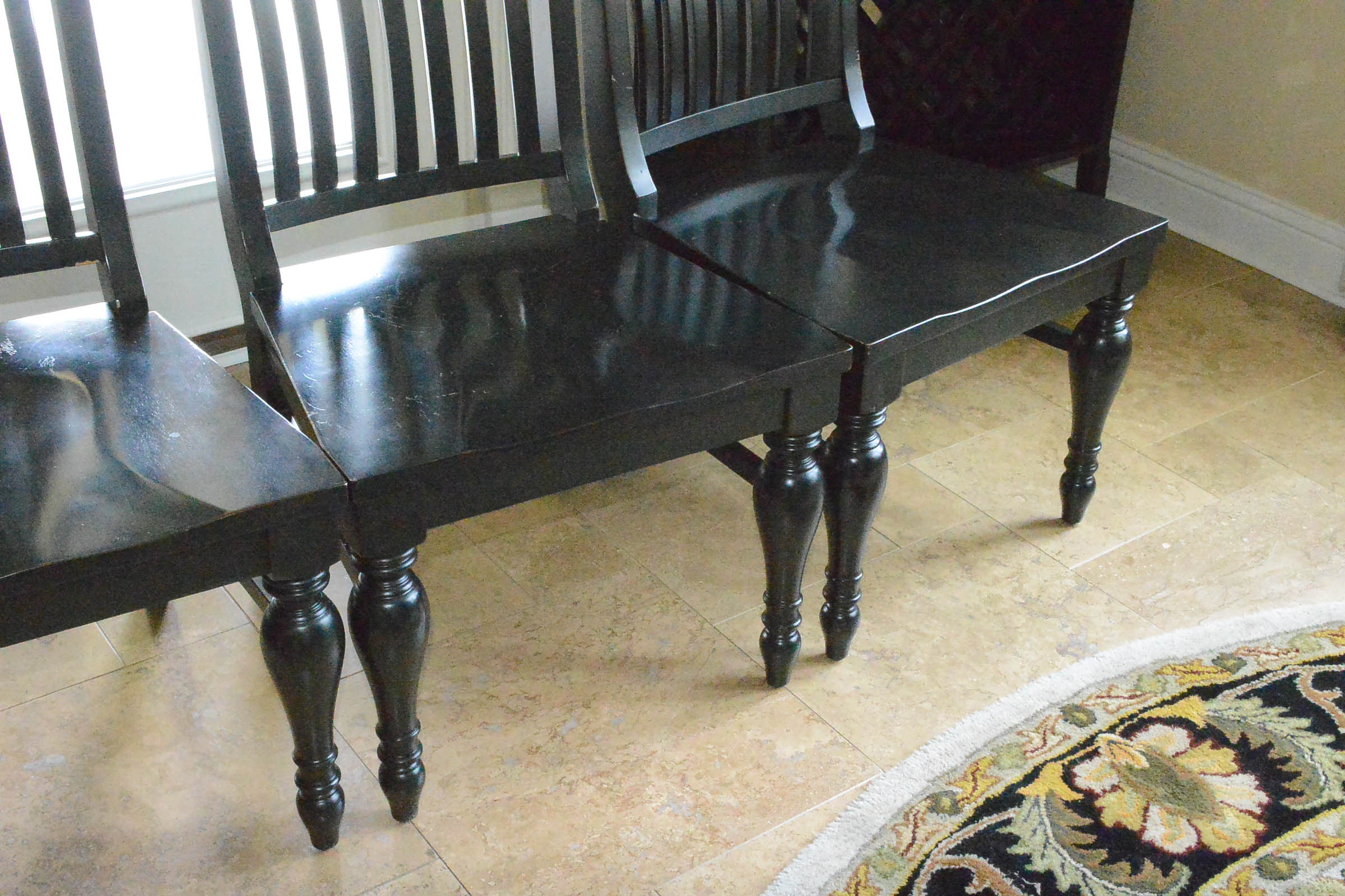 Set of Four Dining Room Chairs