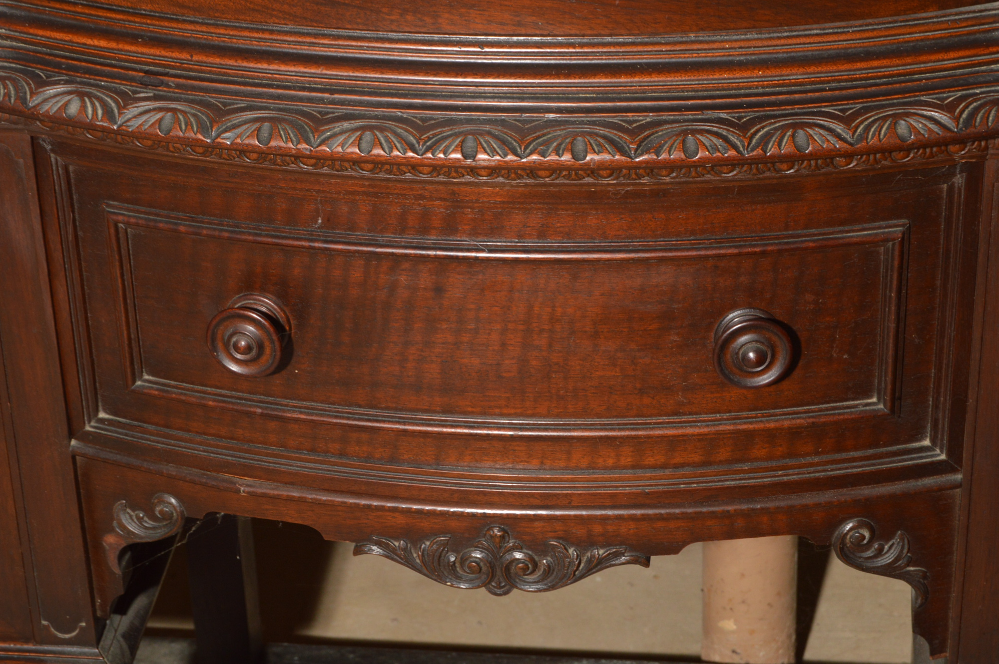 Early 20th Century Highboy China Cabinet