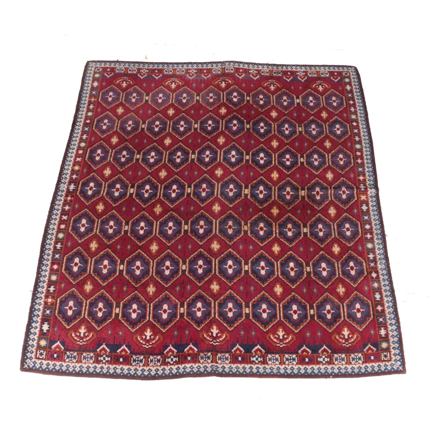 Hooked Turkish Style Area Rug