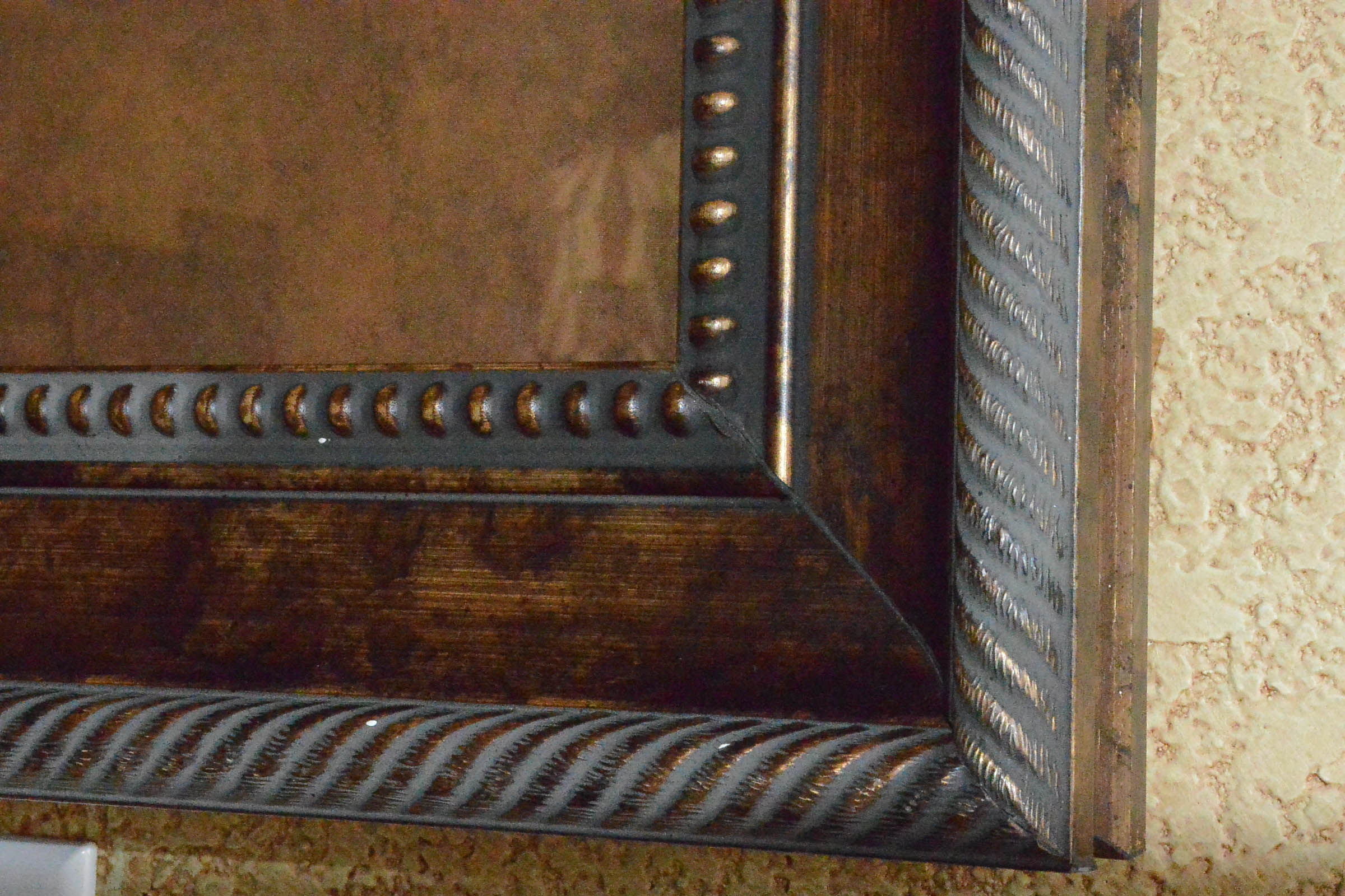 Framed Cast Medallion