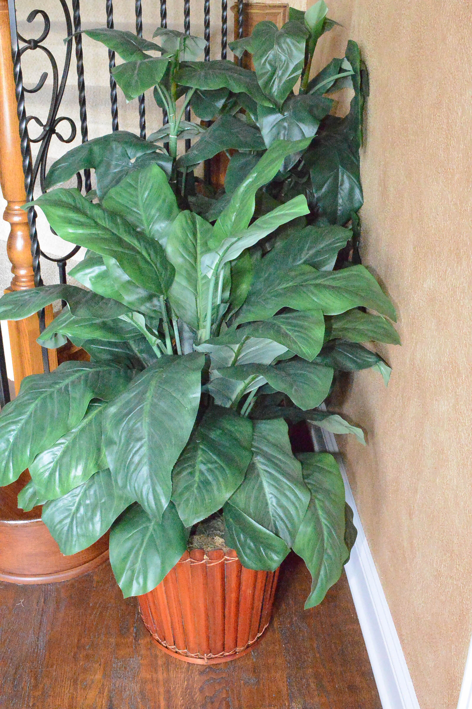 Pair of Large Faux Plants