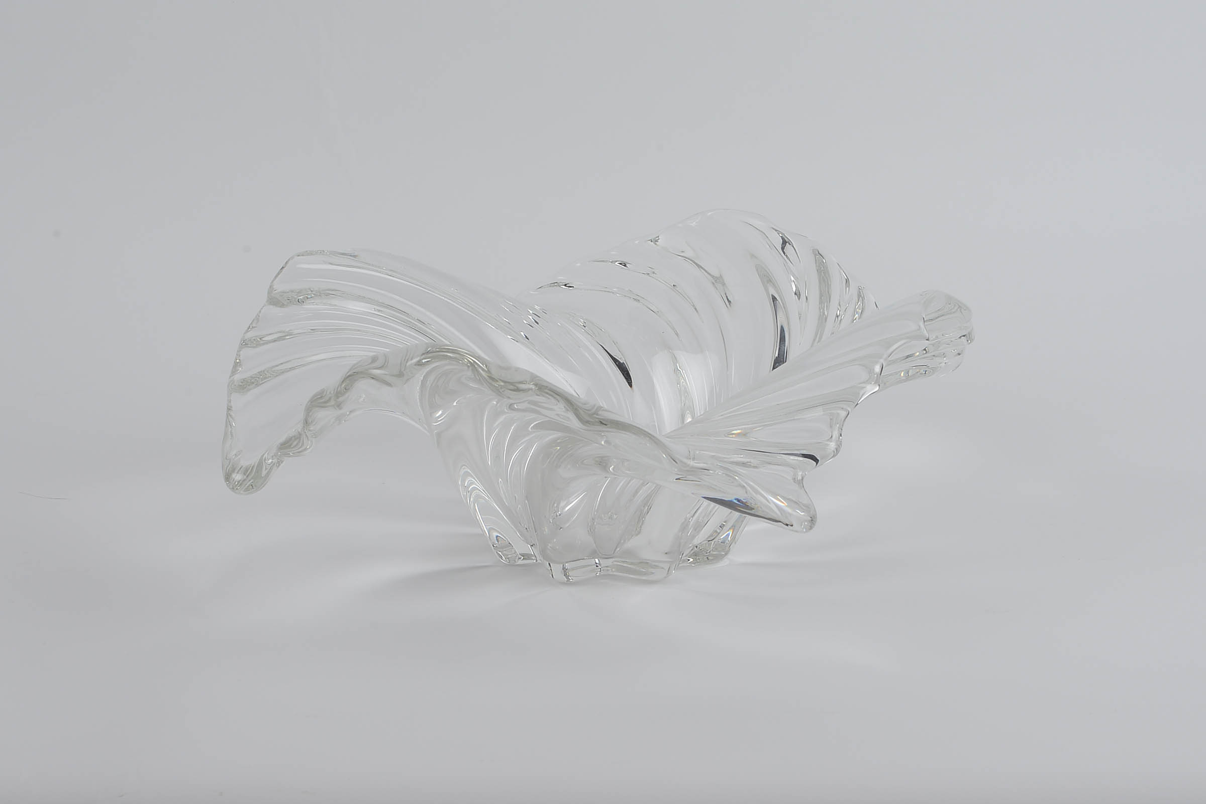 Mikasa "Belle Epoque" Swirled Crystal Bowl