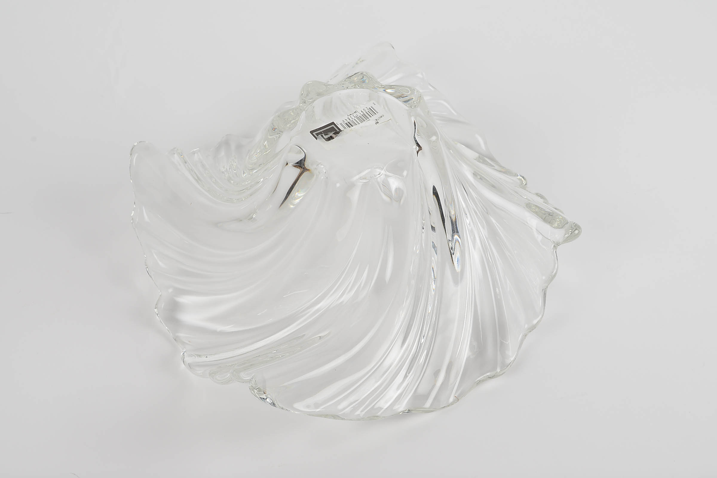 Mikasa "Belle Epoque" Swirled Crystal Bowl