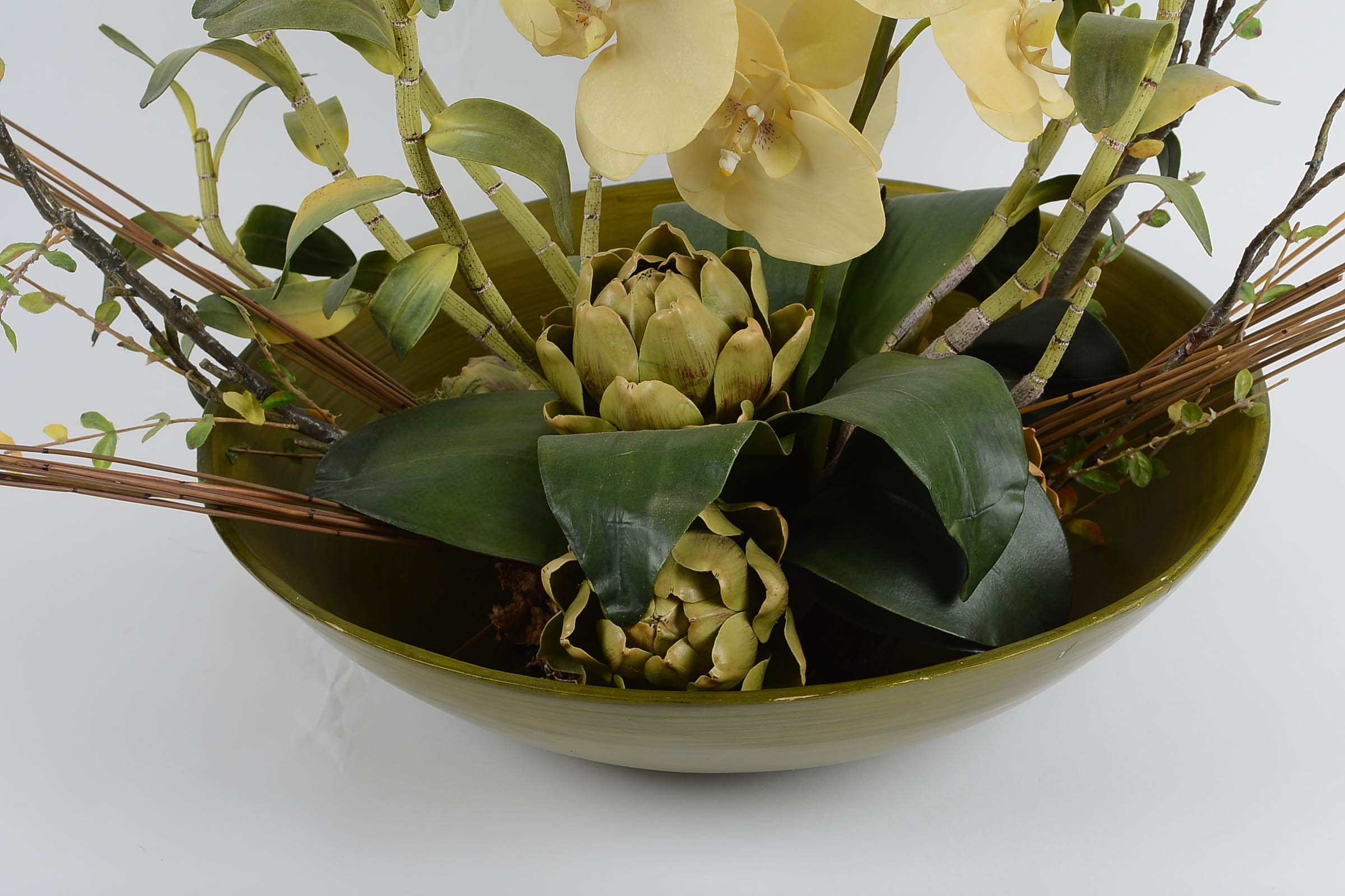 Faux Orchid Arrangement