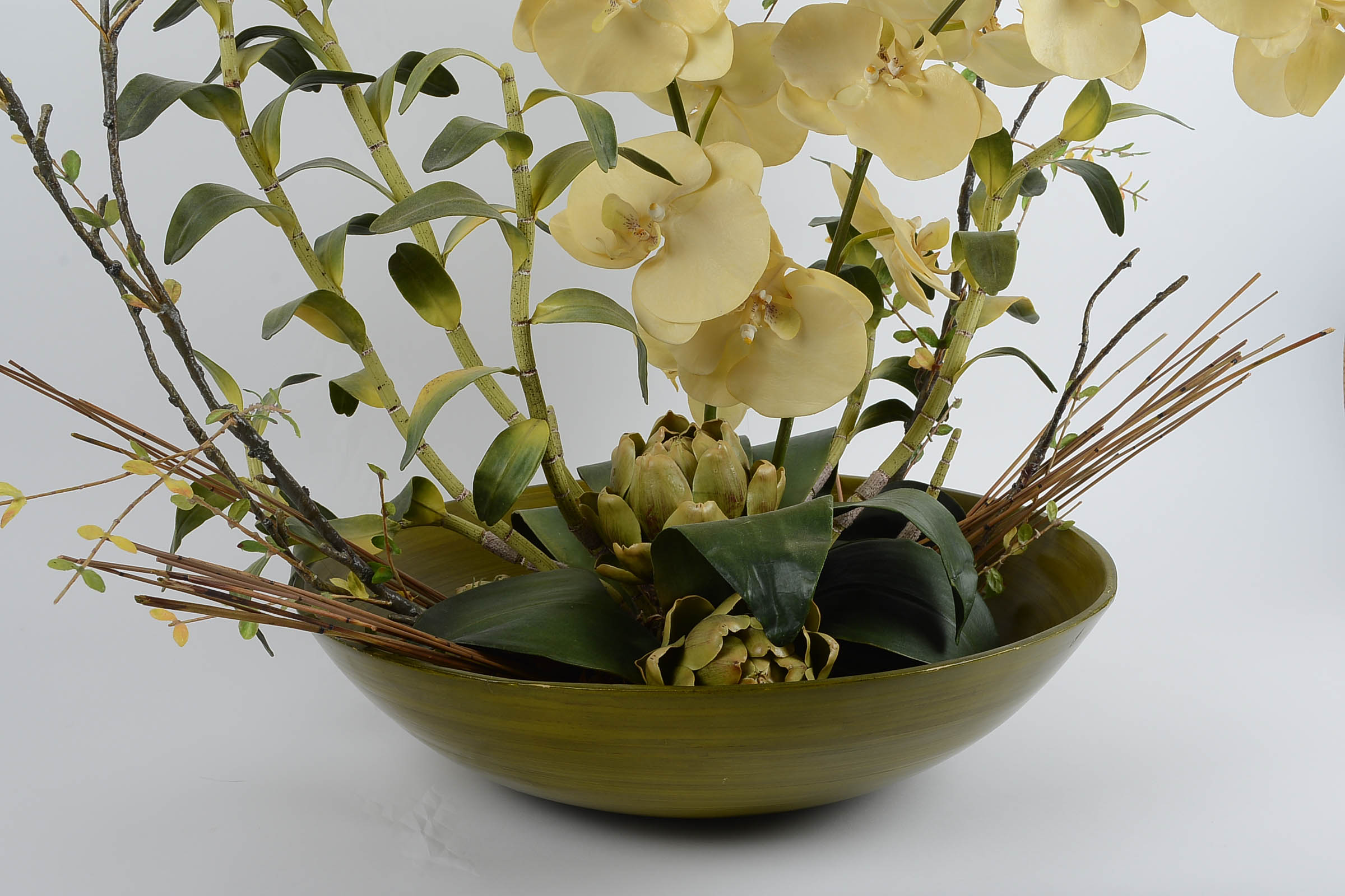 Faux Orchid Arrangement