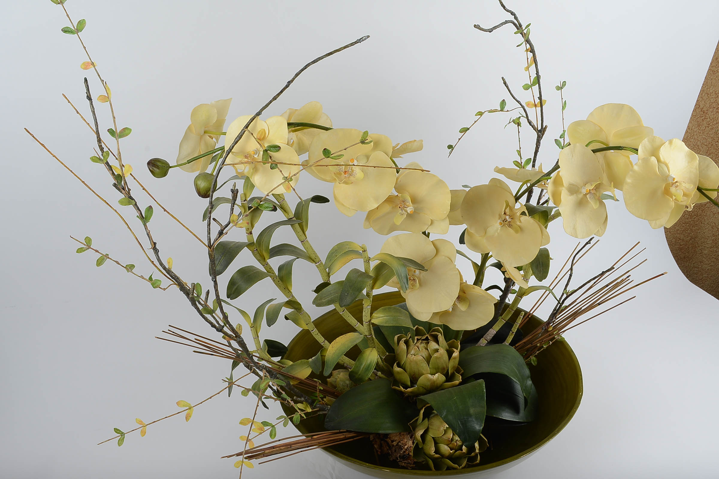 Faux Orchid Arrangement