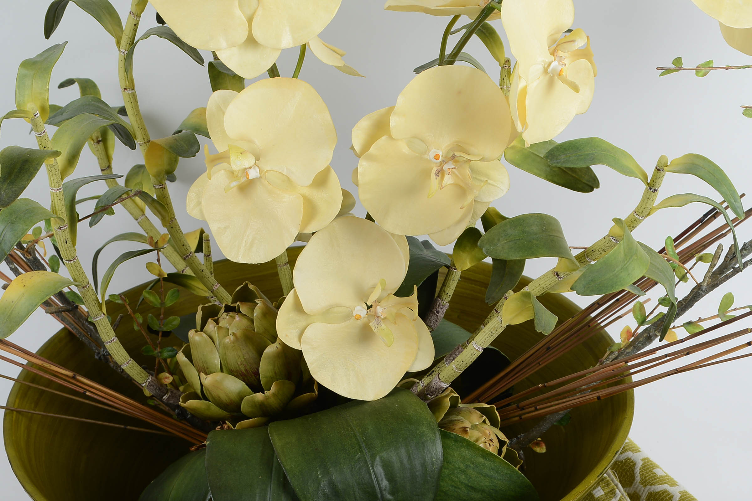 Faux Orchid Arrangement