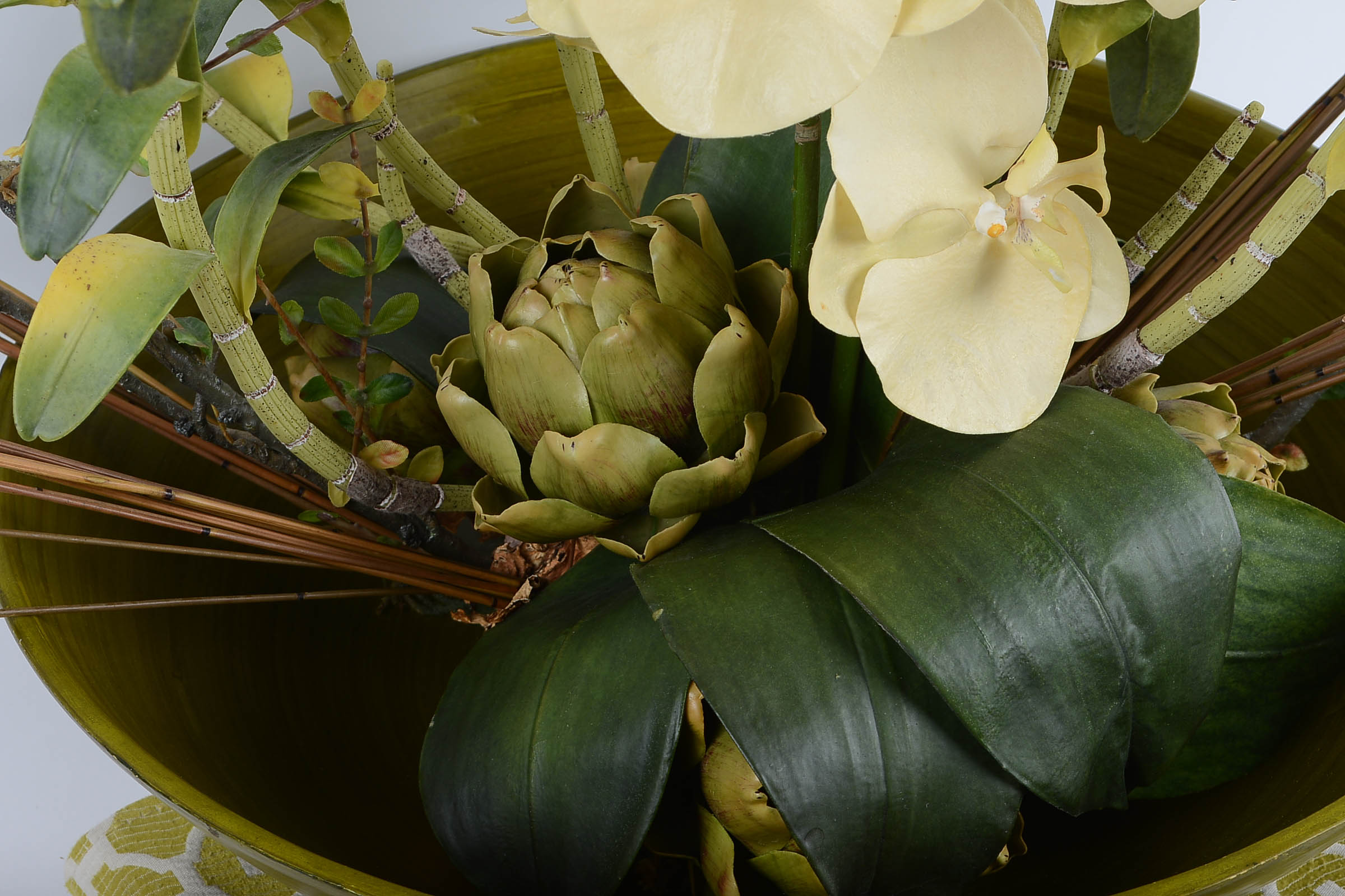 Faux Orchid Arrangement