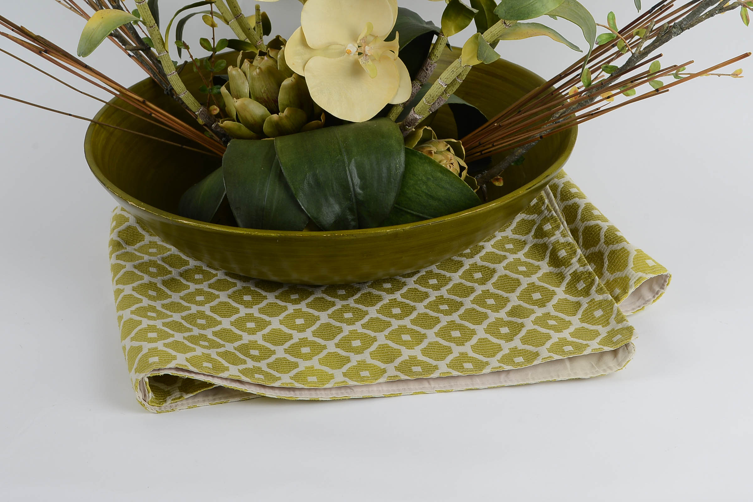 Faux Orchid Arrangement