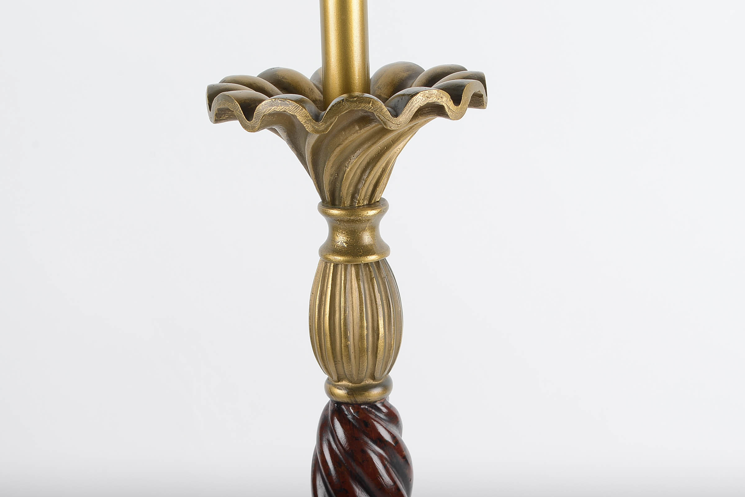 Alexander John Large Gold Tone Buffet Lamp