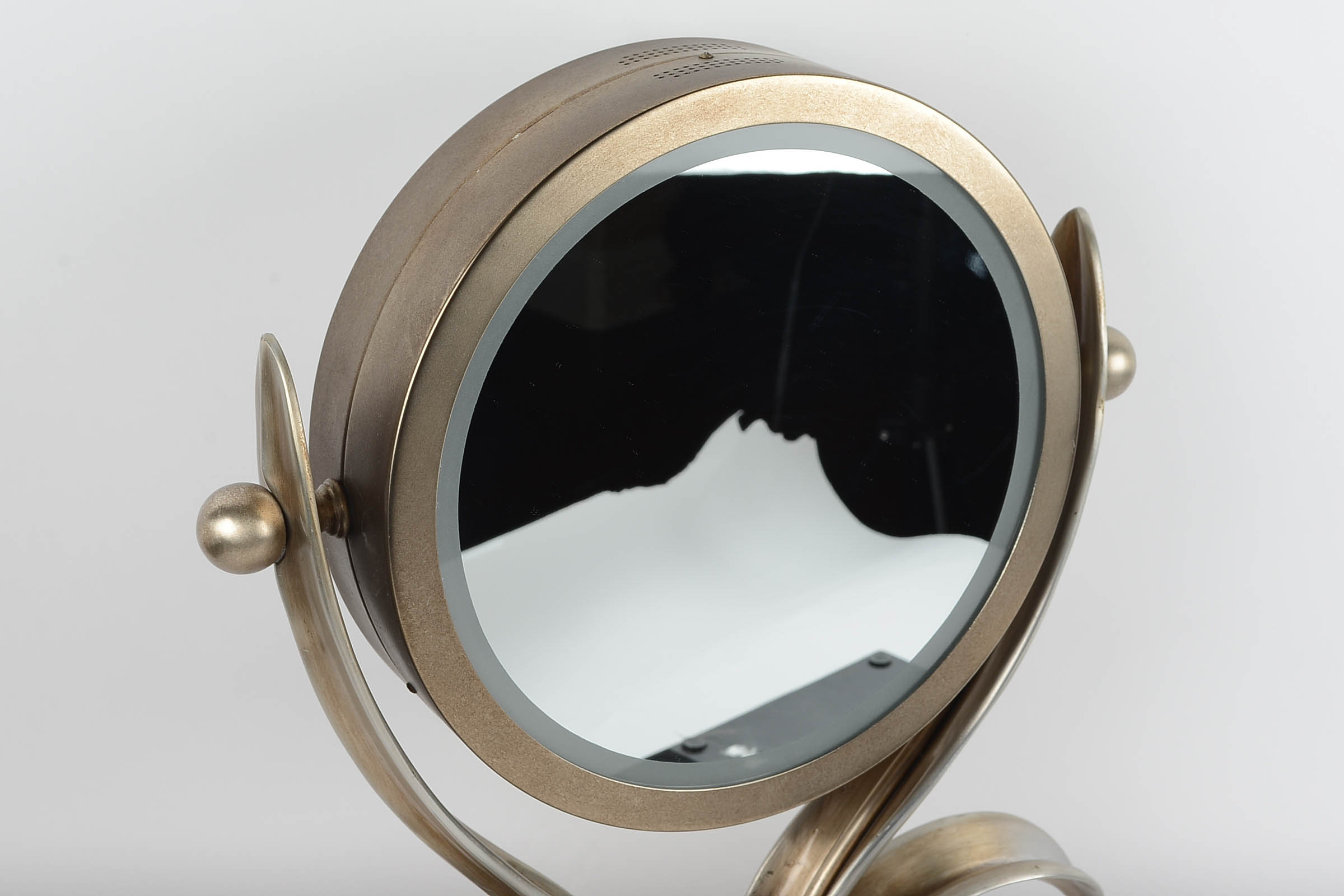Rotating Mirror and Mirrored Tray