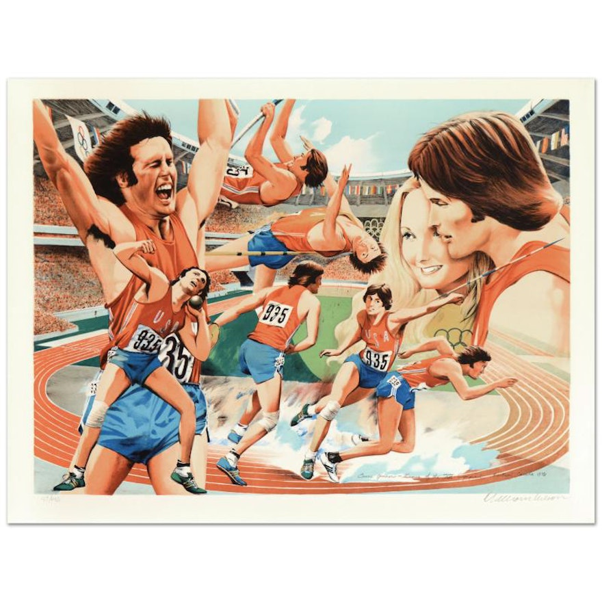 William Nelson "Bruce Jenner" Limited Edition Serigraph