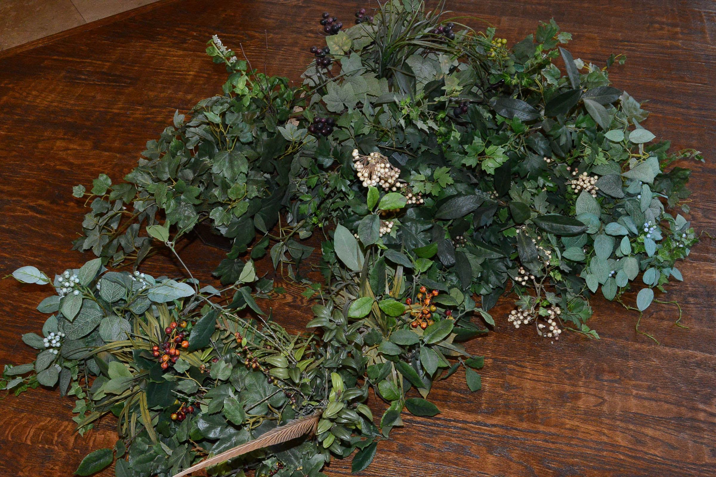 Large Assortment of Faux Floral Arrangements