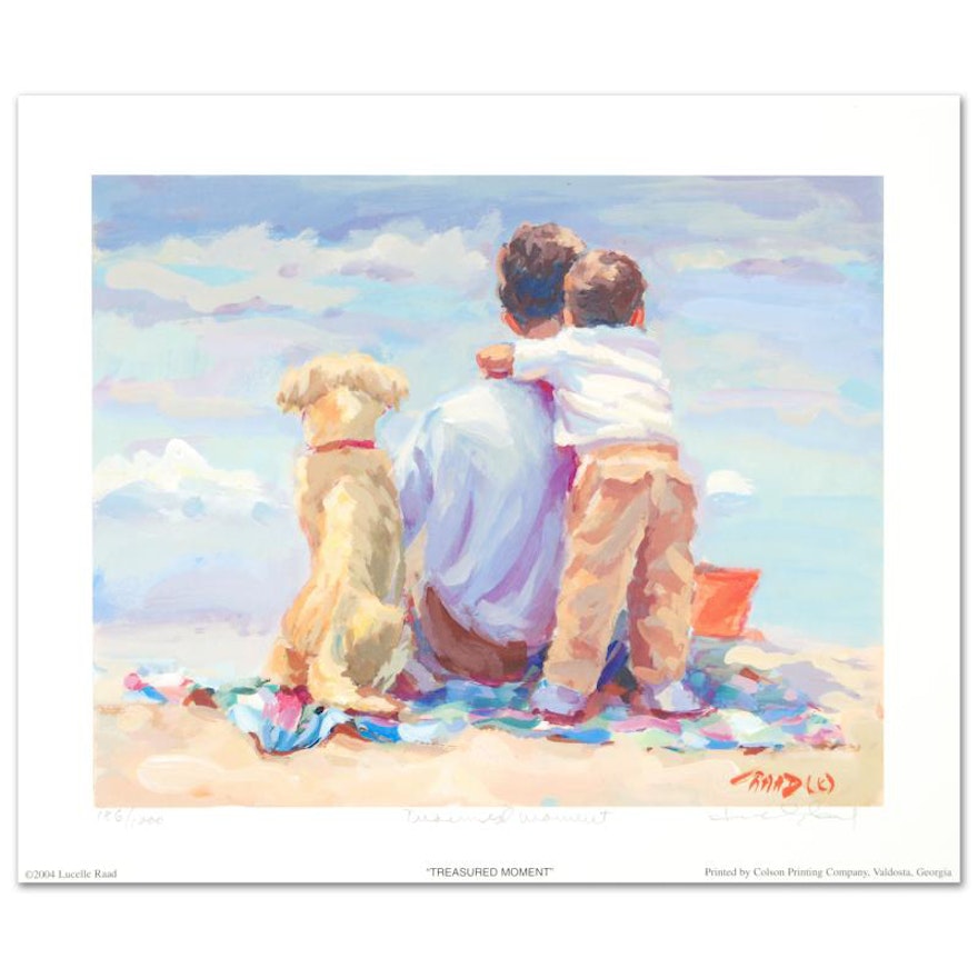 Lucelle Raad Limited Edition Lithograph "Treasured Moment"
