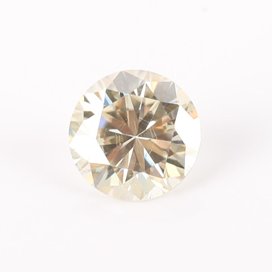 Loose Round Moissanite Gemstone