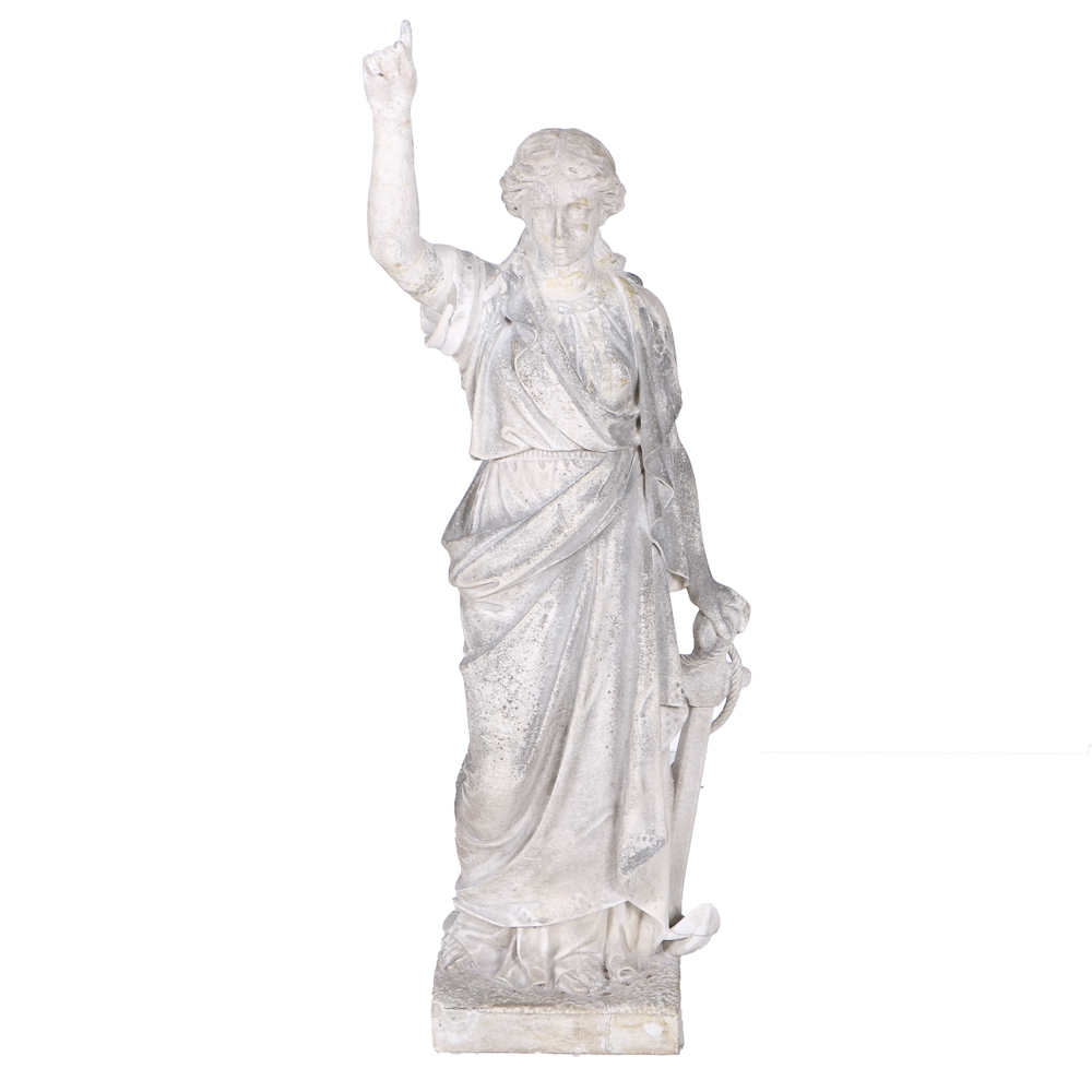 Stone Sculpture of the Personification of Hope