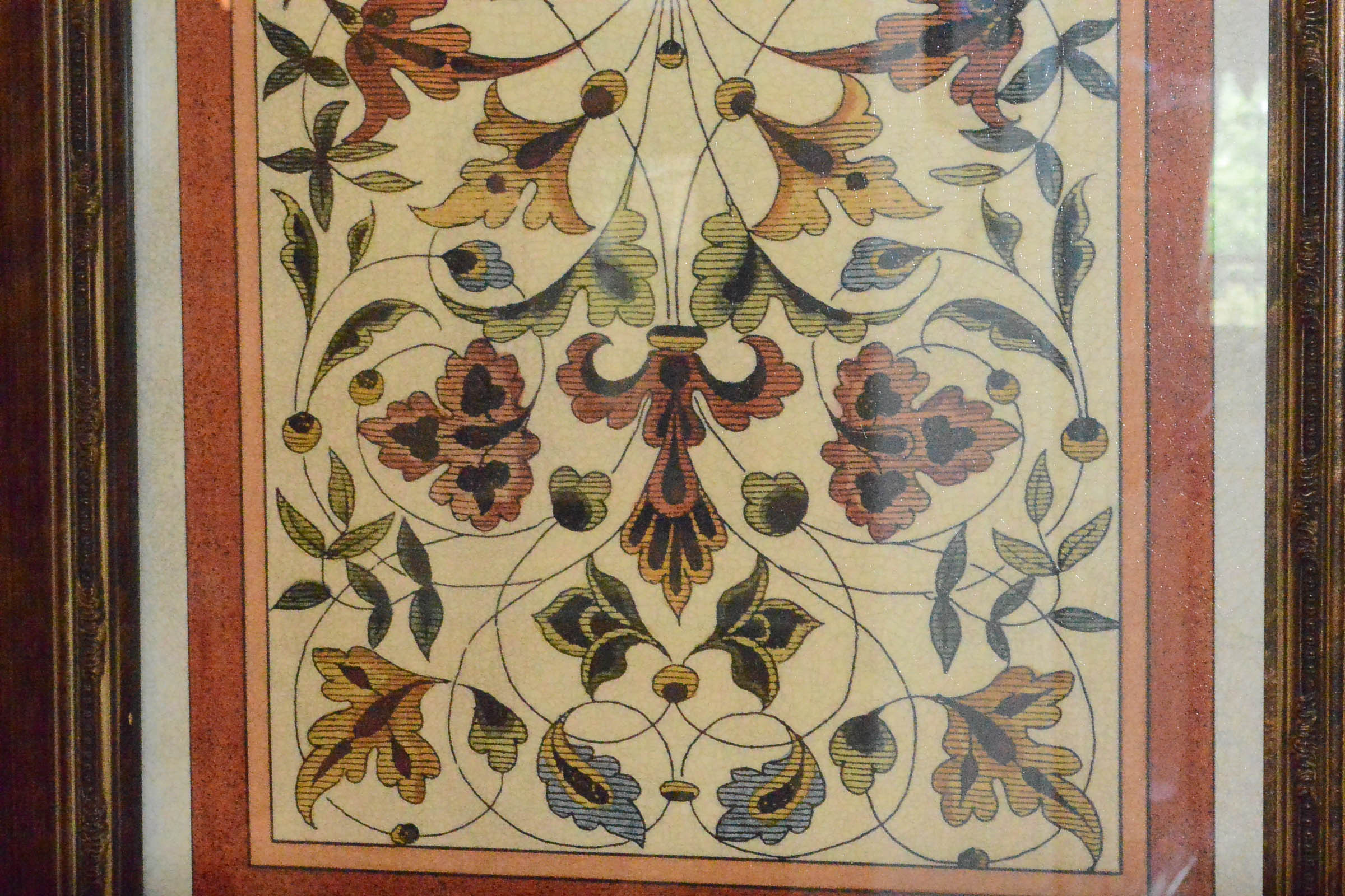 Renaissance Style Wood Block Engraving Print