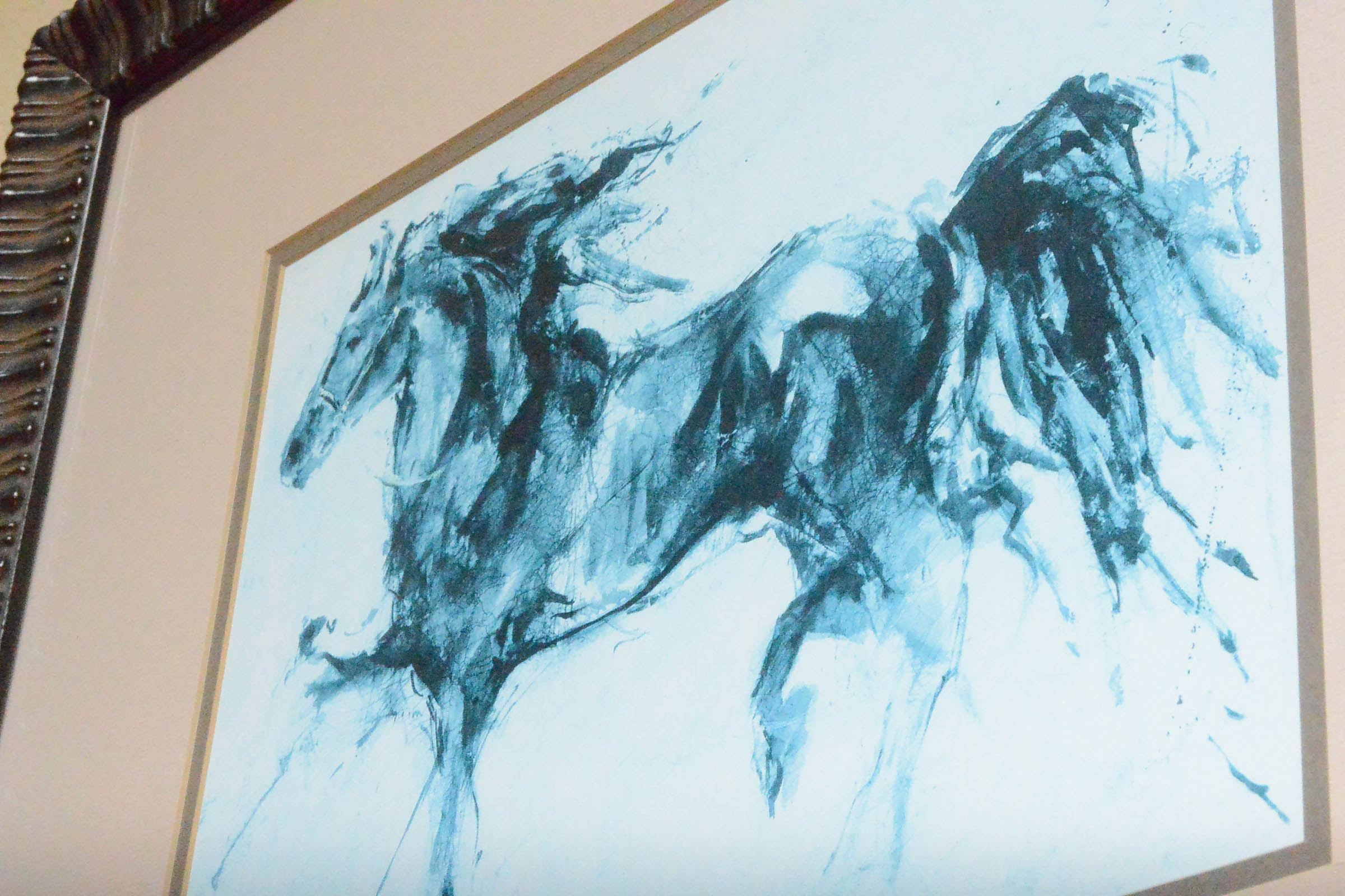 Print of A Watercolor Framed