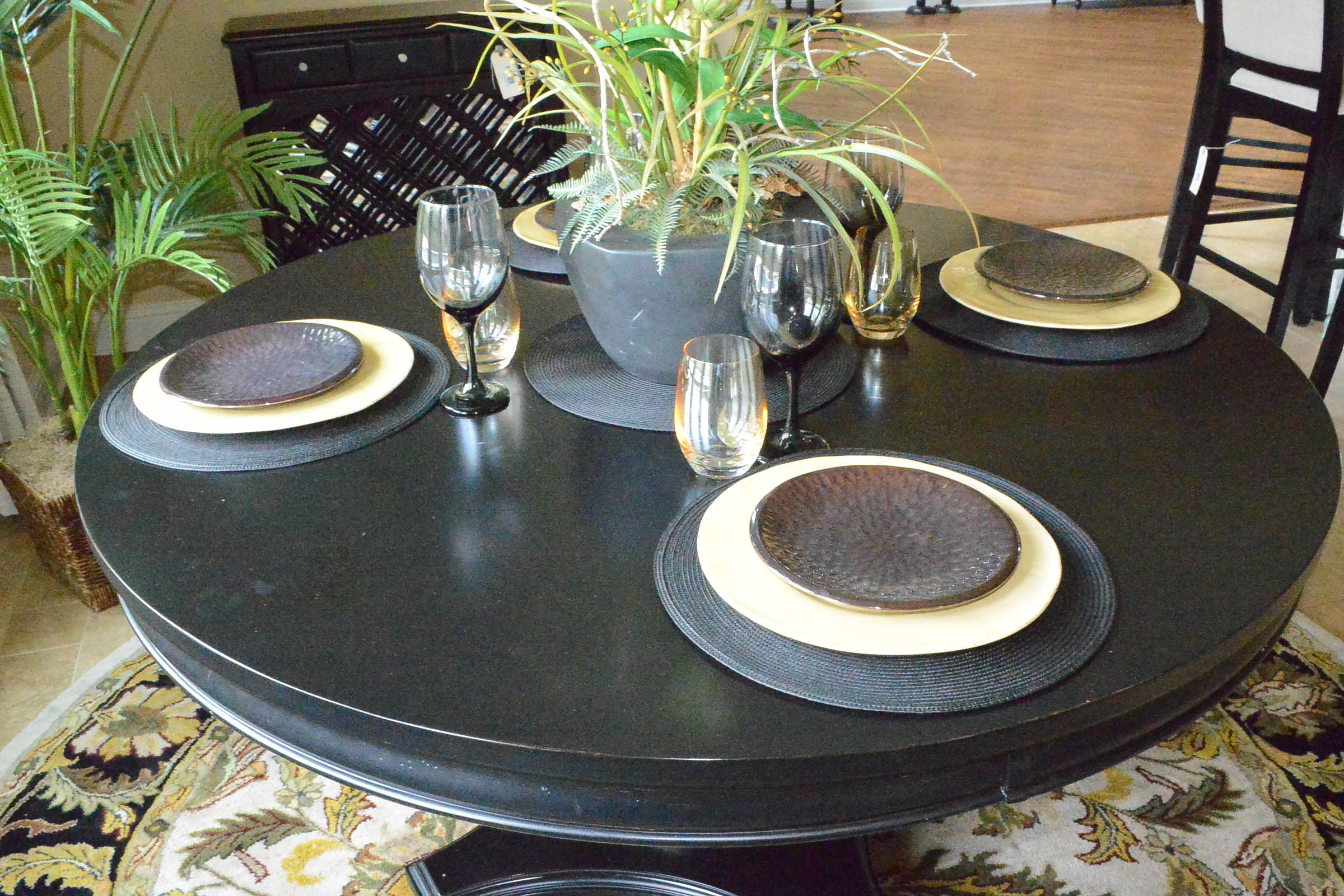 Set of Dinnerware for Four Including  Z Gallerie