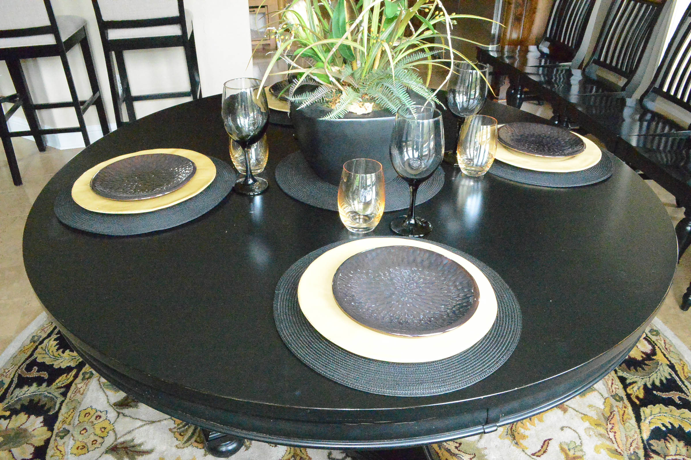 Set of Dinnerware for Four Including  Z Gallerie