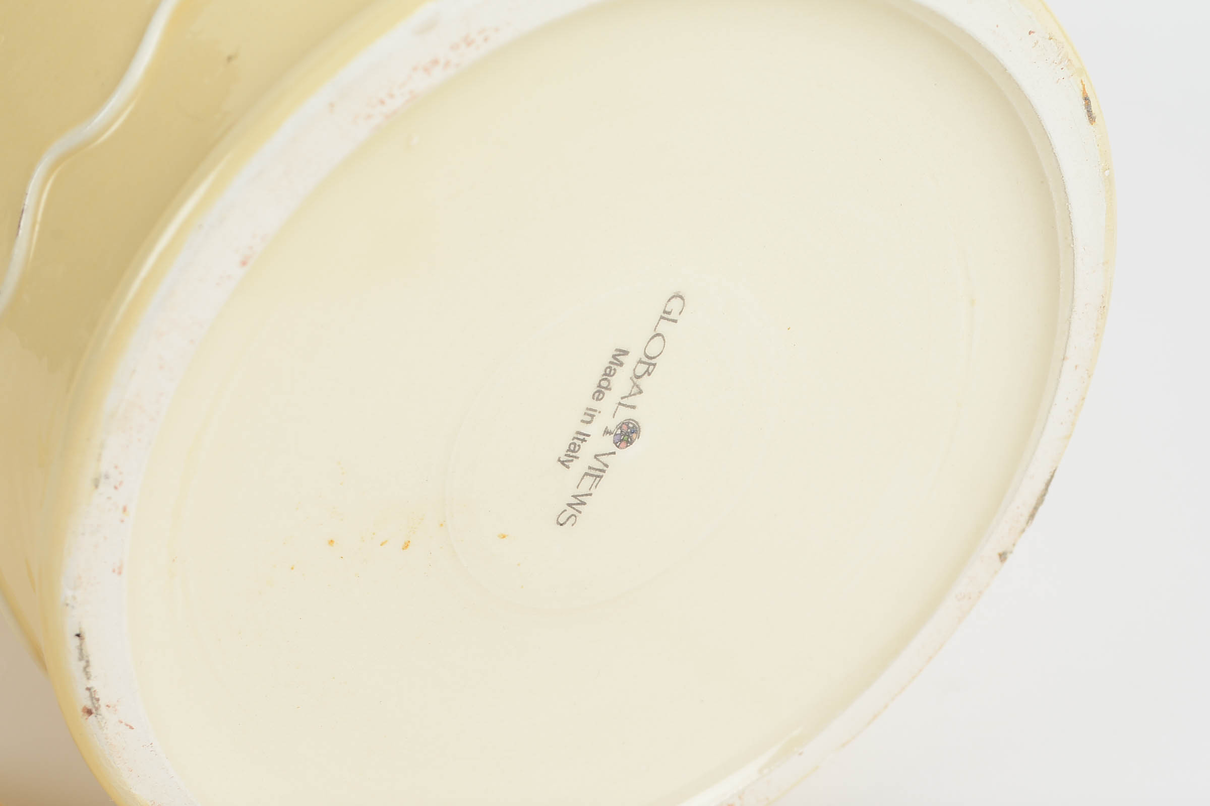 Pair of Global Views Glazed Ceramic Jars