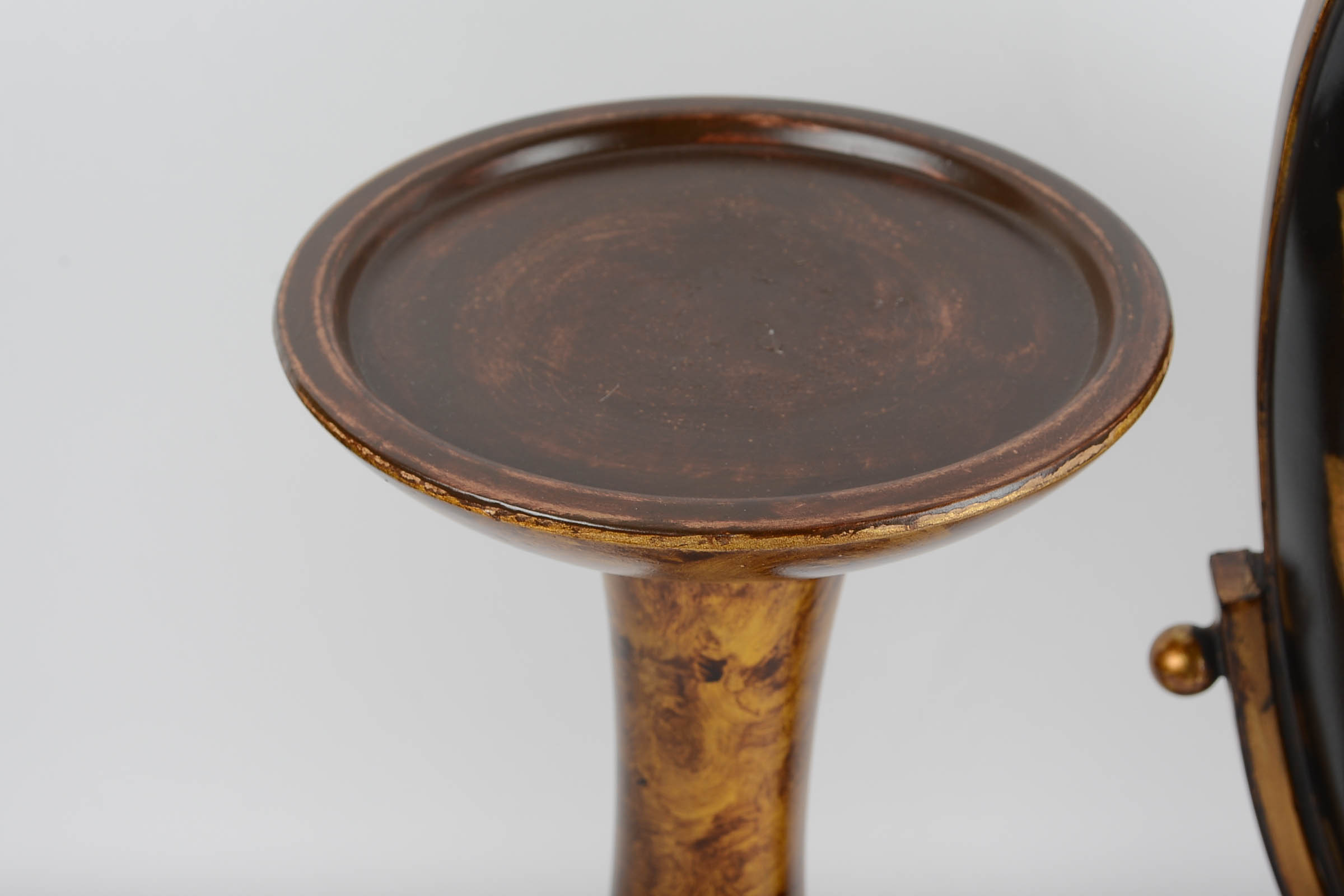 Set of Bronze Toned Home Decor