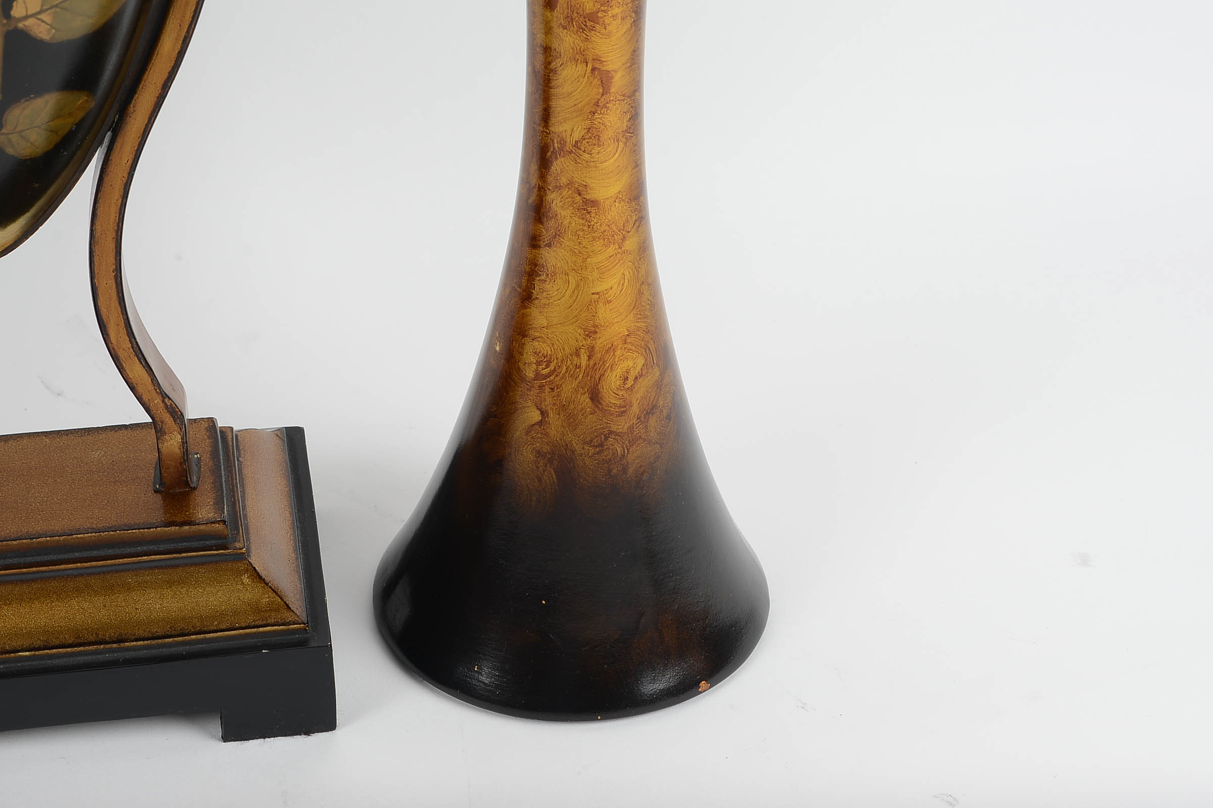 Set of Bronze Toned Home Decor