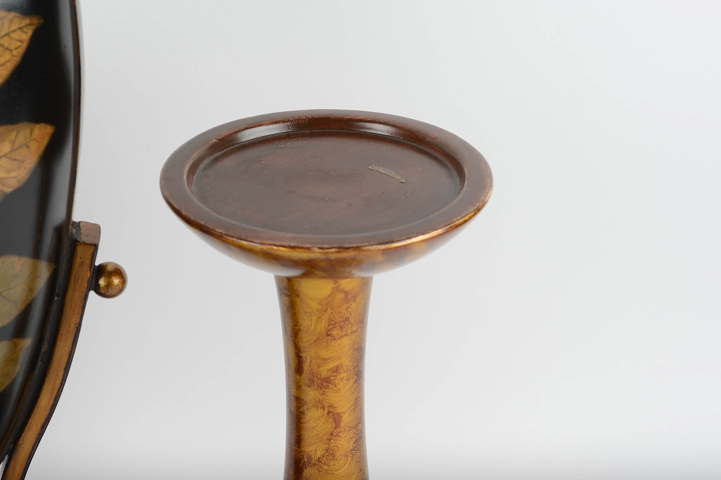 Set of Bronze Toned Home Decor