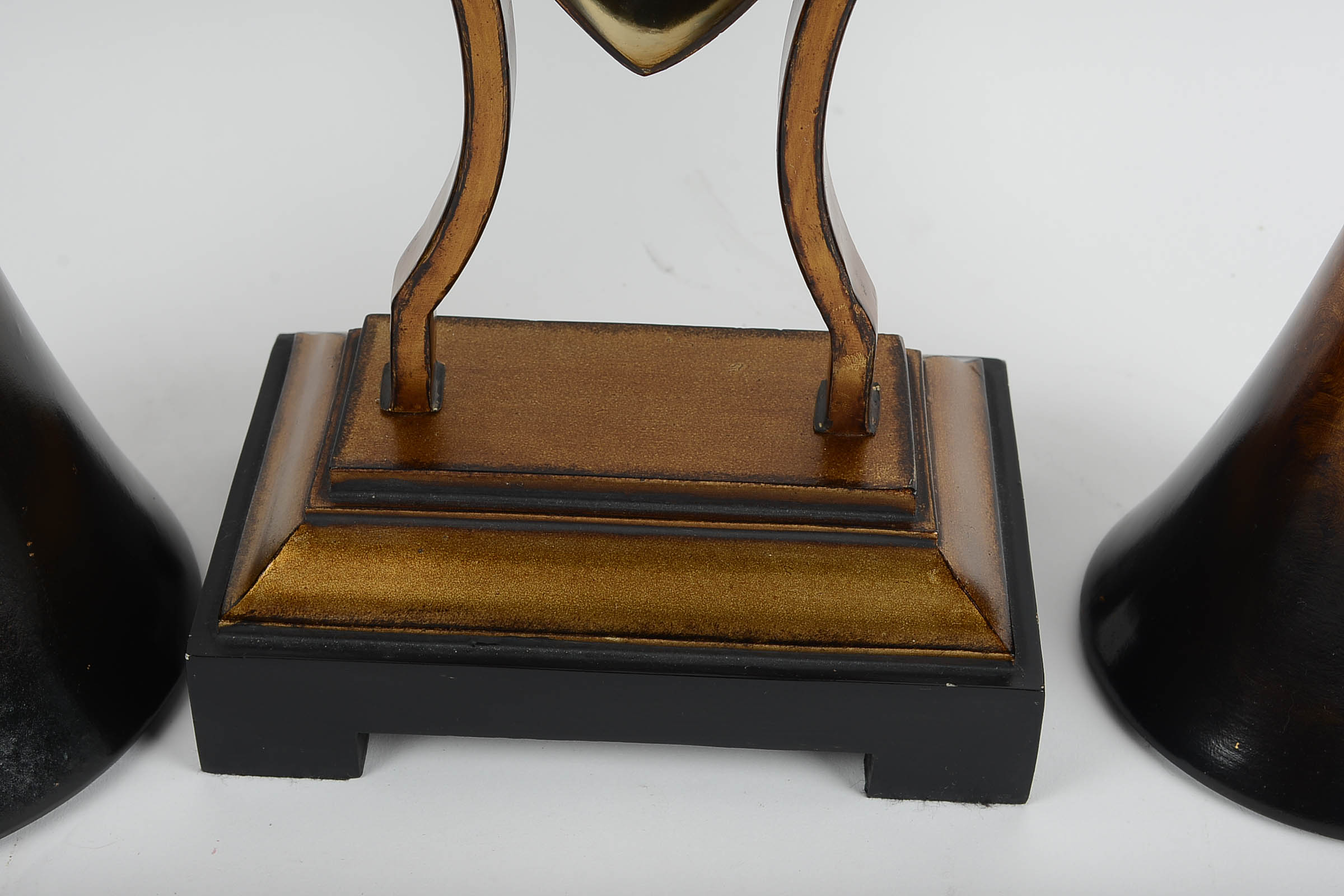 Set of Bronze Toned Home Decor