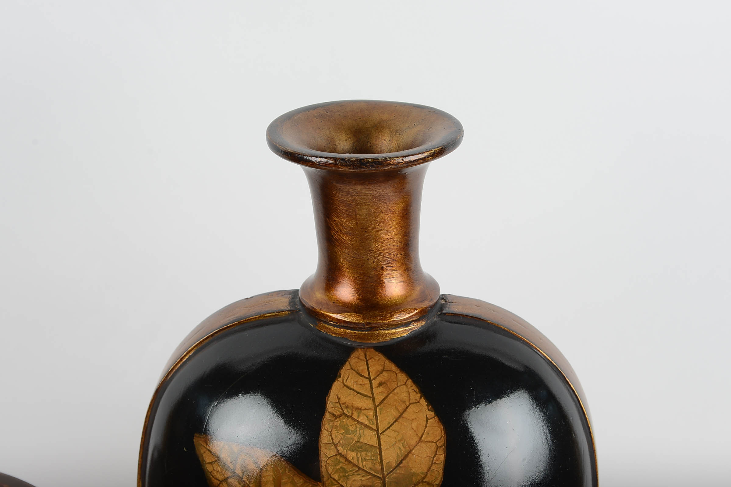 Set of Bronze Toned Home Decor