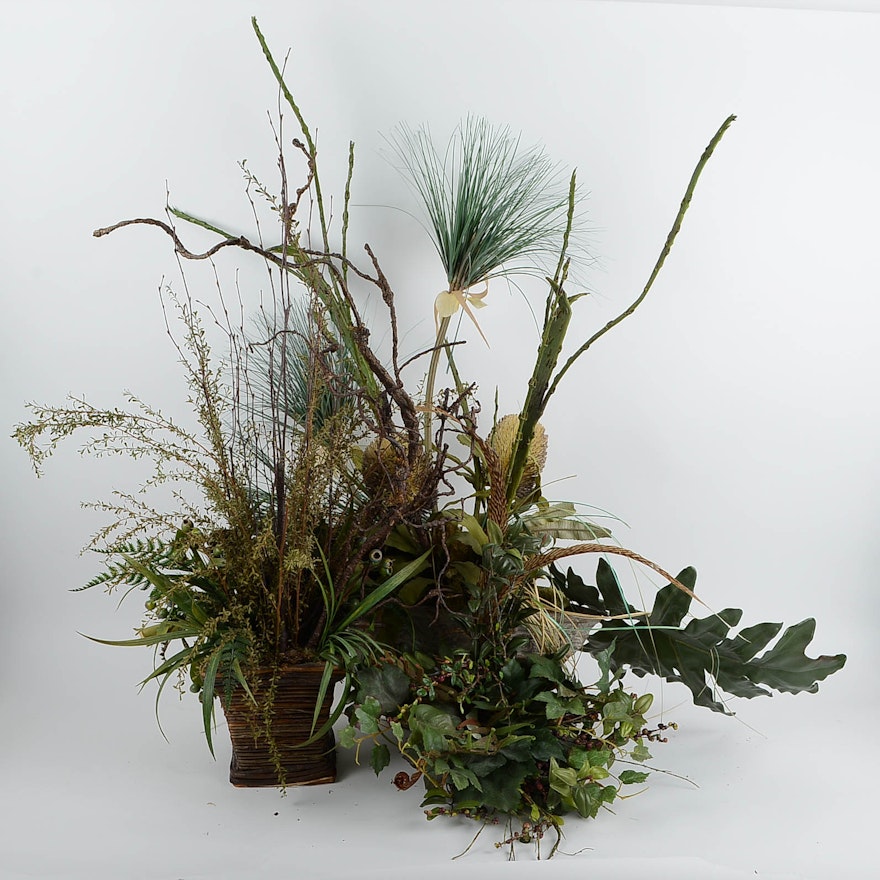 Collection of Faux Plants