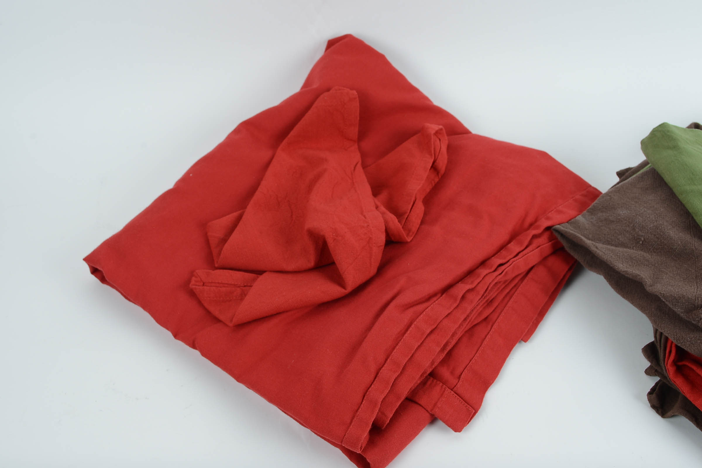 Set of Fall Colored Linens